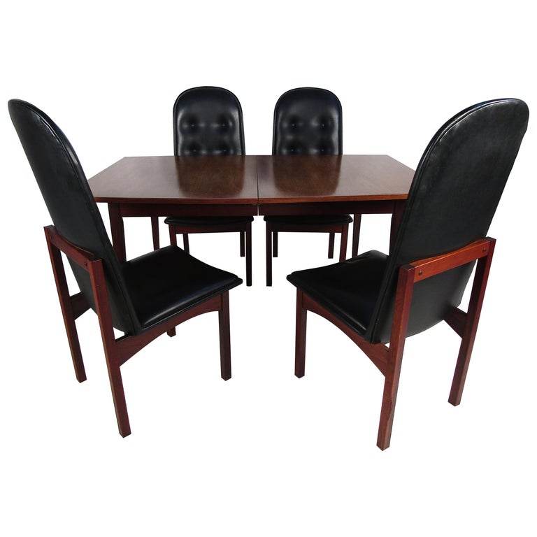 MidCentury Modern Dining Set For Sale at 1stDibs