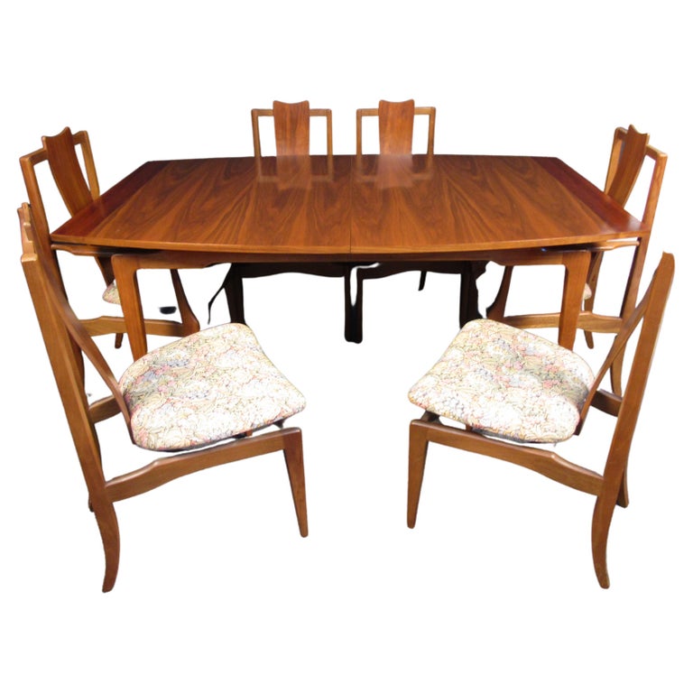 MidCentury Modern Dining Set For Sale at 1stDibs