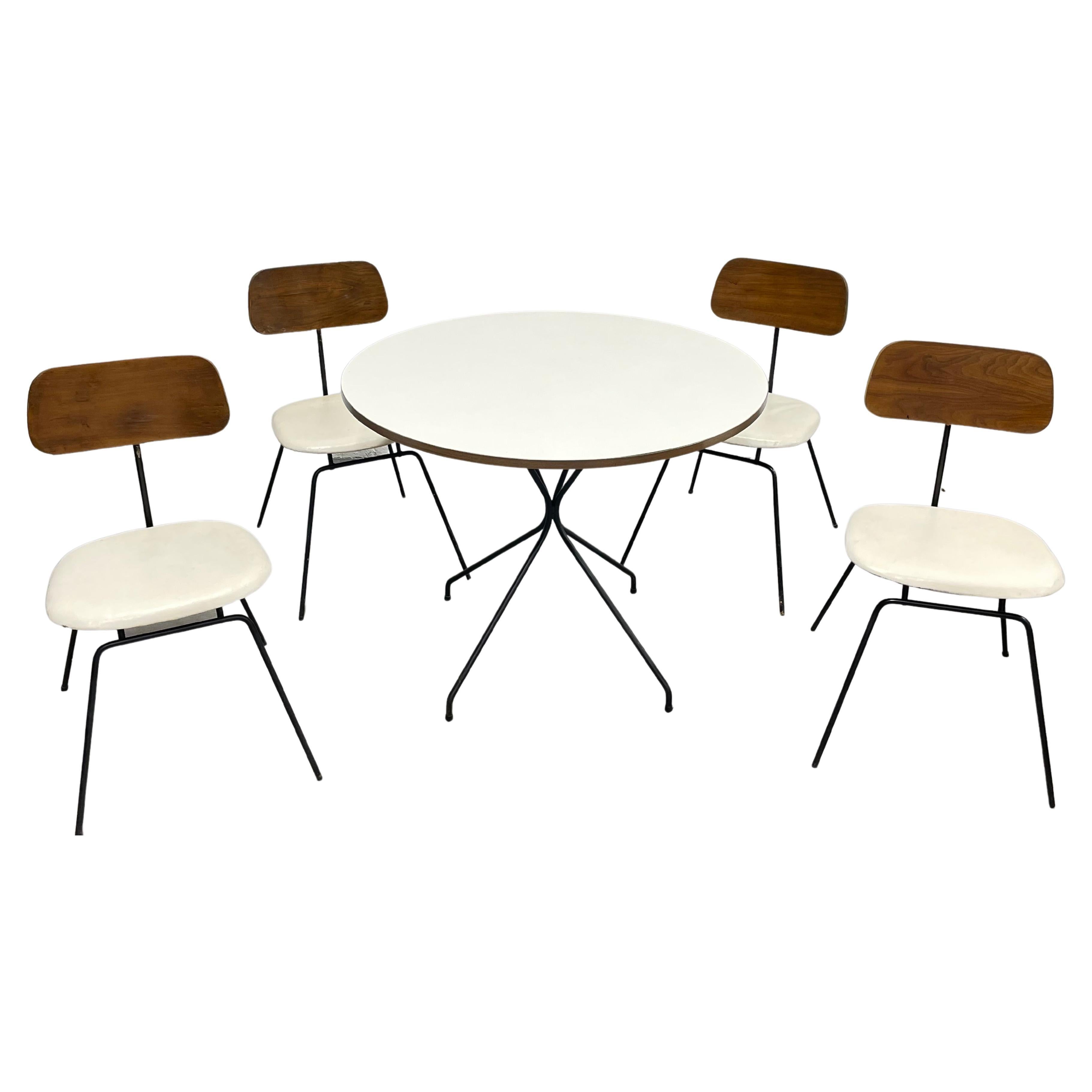 Mid-Century Modern Dining Set Styled After Clifford Pascoe, C. 1960s For Sale