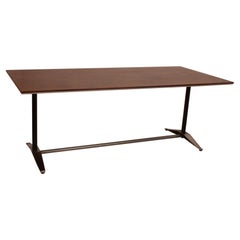 Mid - Century Modern Dining table  by Alberto Rosselli, Wengue Wood, 1960's