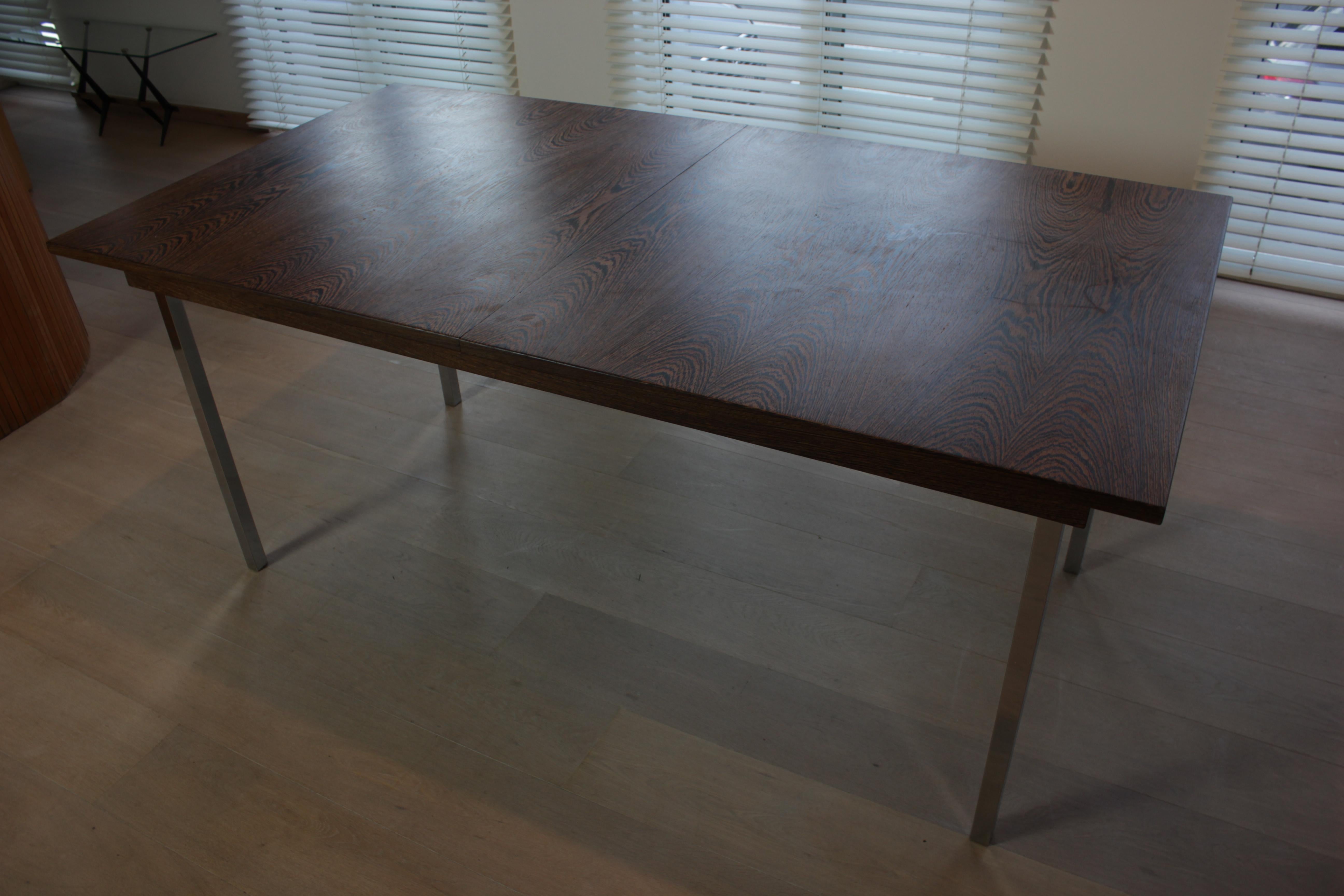 Mid Century Modern Dining table by Alfred Hendrickx for Belform, 1960s For Sale 6