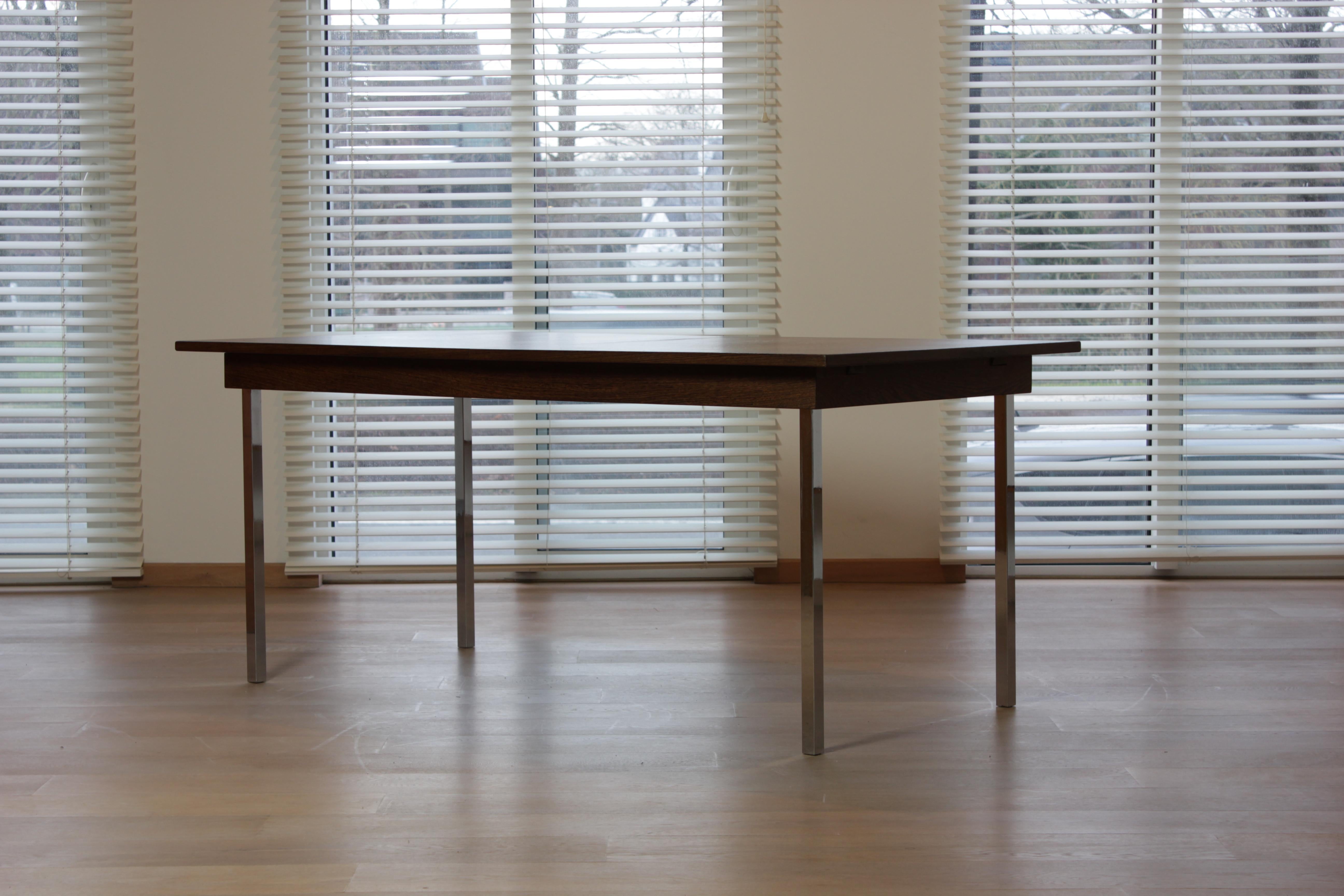 Mid-20th Century Mid Century Modern Dining table by Alfred Hendrickx for Belform, 1960s For Sale