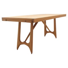 Mid-Century Modern Dining Table by Guillerme and Chambron, Votre Maison