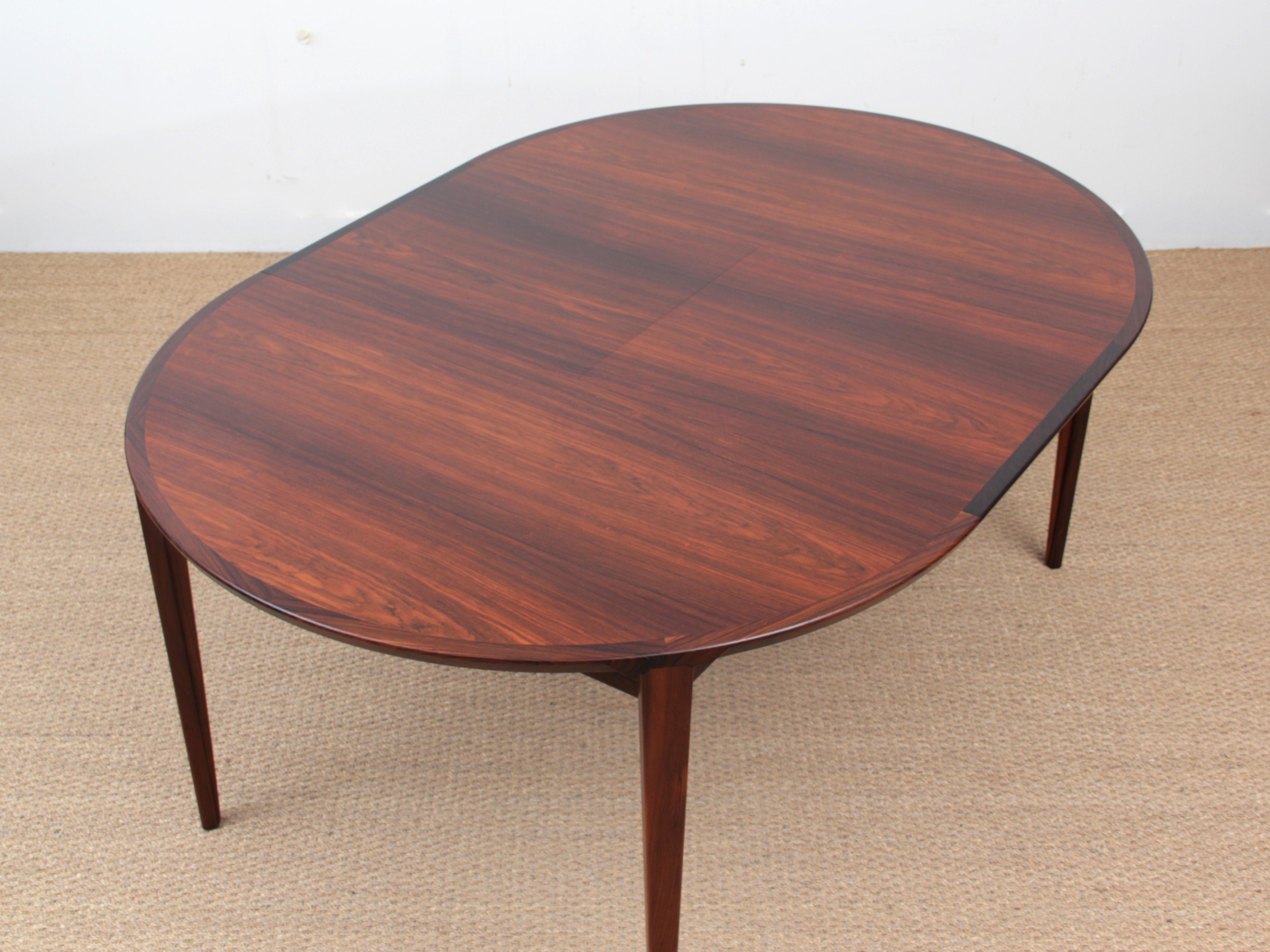 Mid-Century Modern Dining Table by Harry Rosengren Hansen for Brande Møbelindust 4