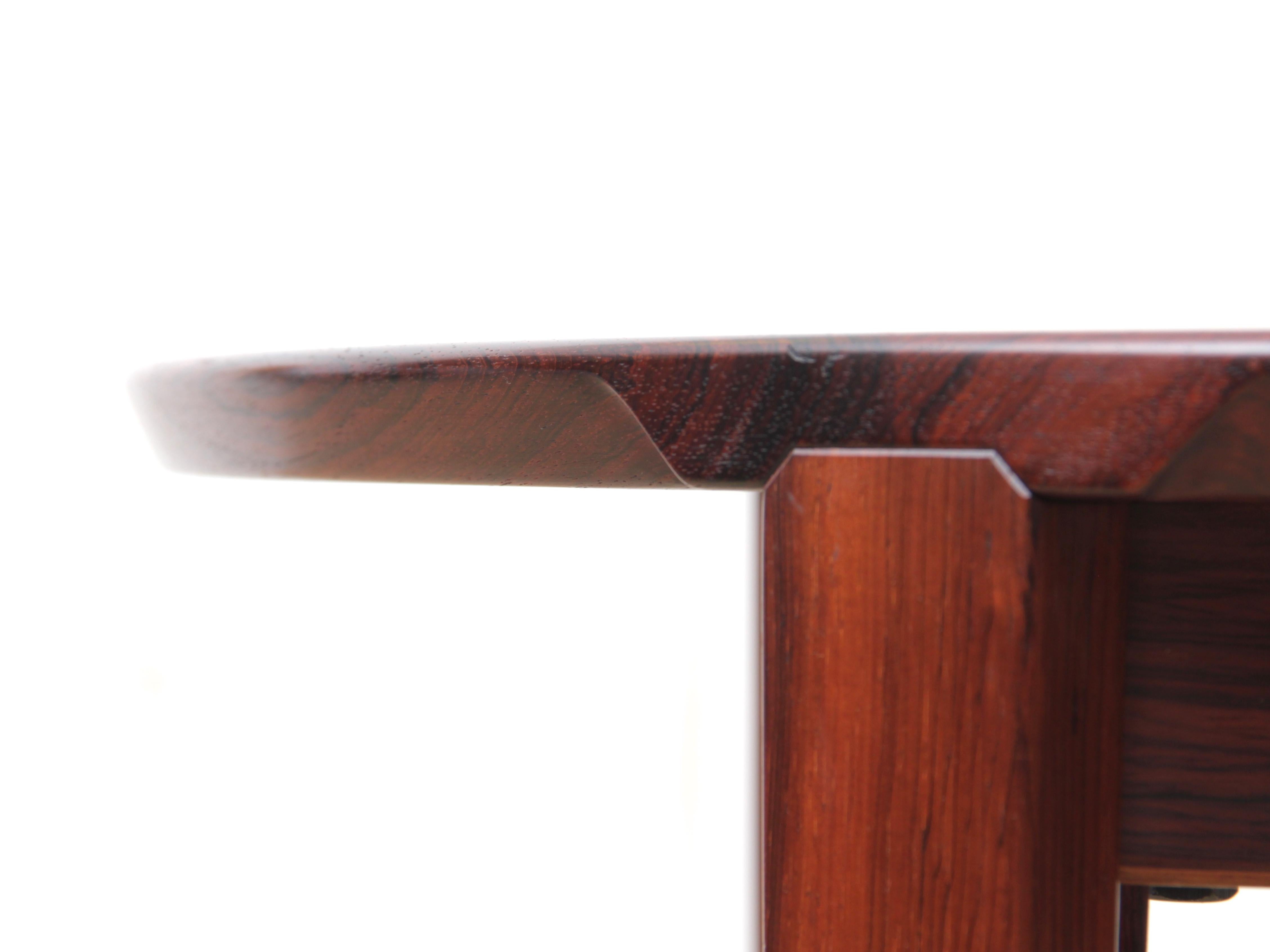 Scandinavian Mid-Century Modern Dining Table by Harry Rosengren Hansen for Brande Møbelindust