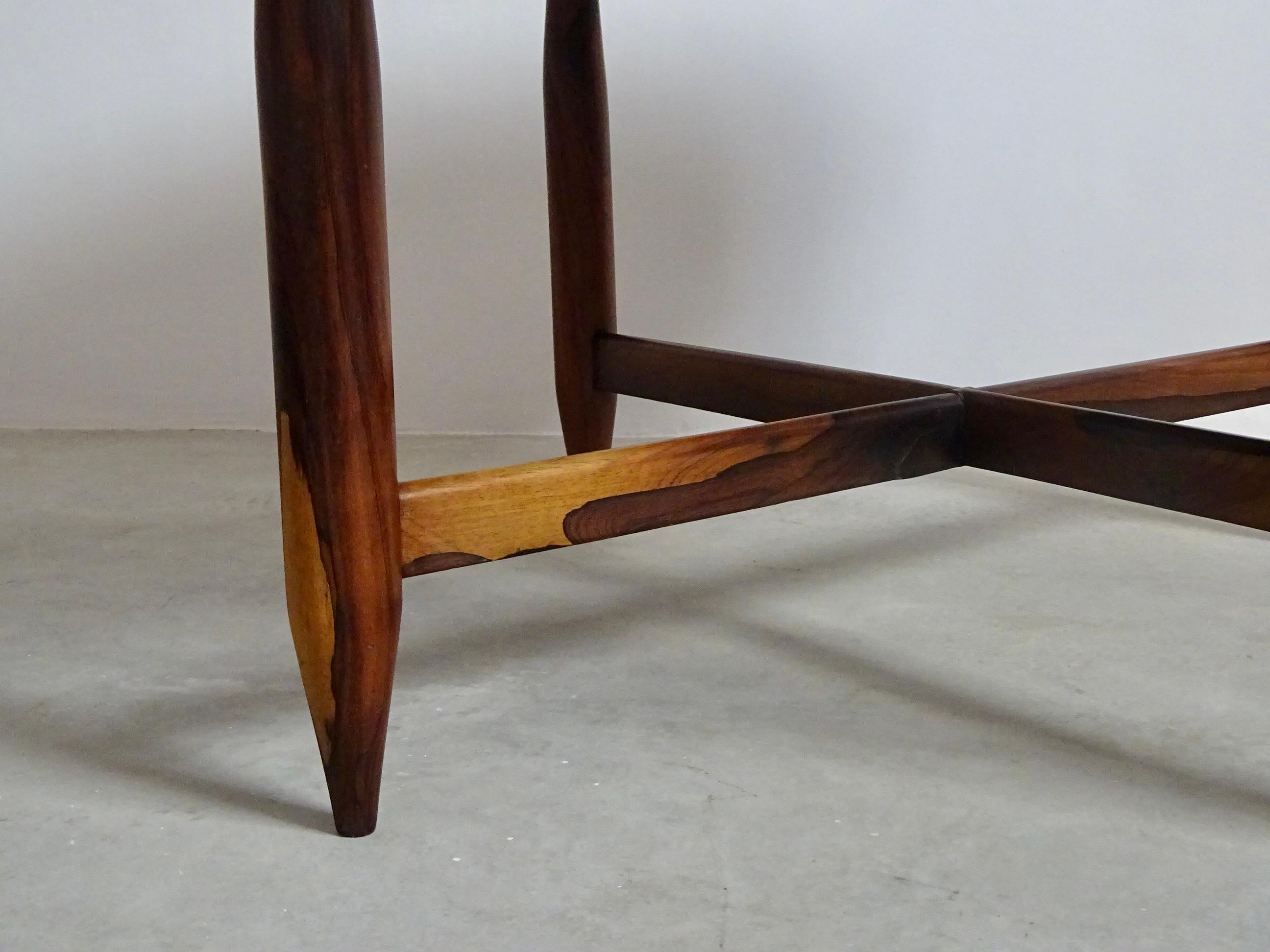 Brazilian Mid-Century Modern Dining Table by Jorge Jabour Mauad, Brazil, 1960s For Sale