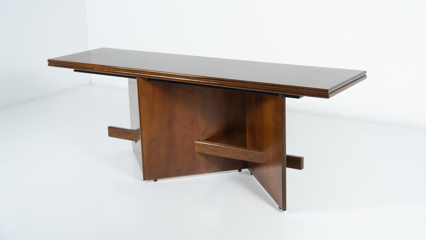 Mid-Century Modern Dining Table/Console, Italy, 1960s For Sale 5