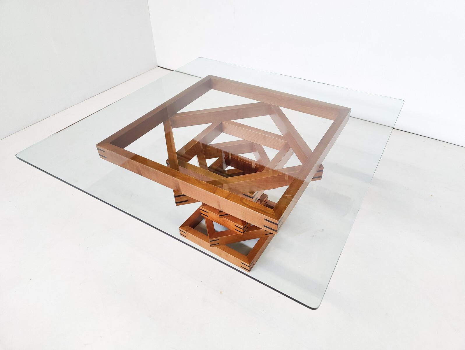 Mid-Century Modern Dining Table Corinth by Ferdinando Meccani for Meccani Arreda For Sale 5