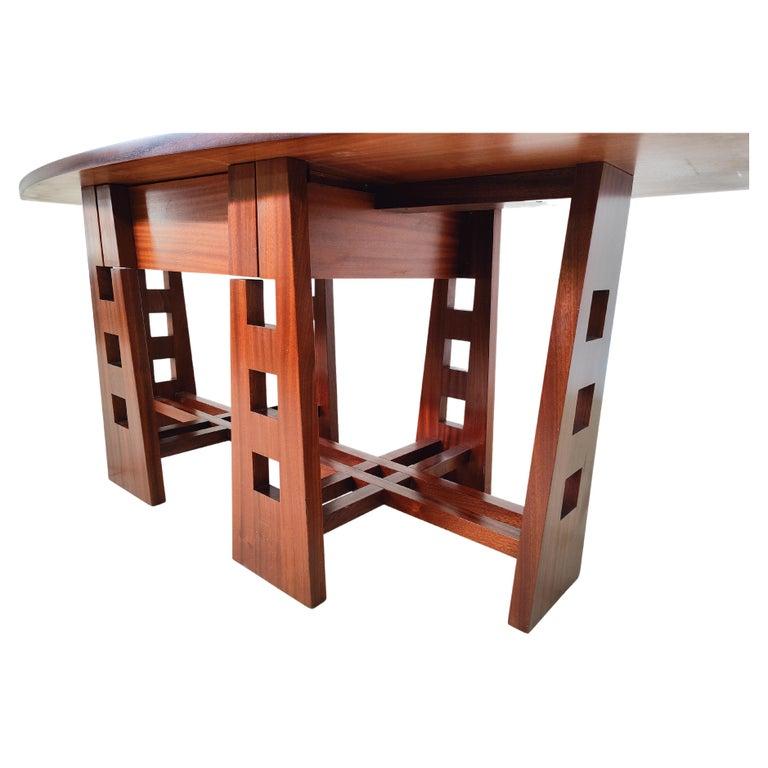 Mid-Century Modern Dining Table/ Desk with Drawer, Italy, 1960s In Good Condition For Sale In Brussels, BE