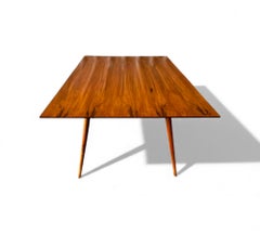 Mid Century Modern Dining Table in Caviuna, Ernesto Hauner for Mobilinea, 1950s