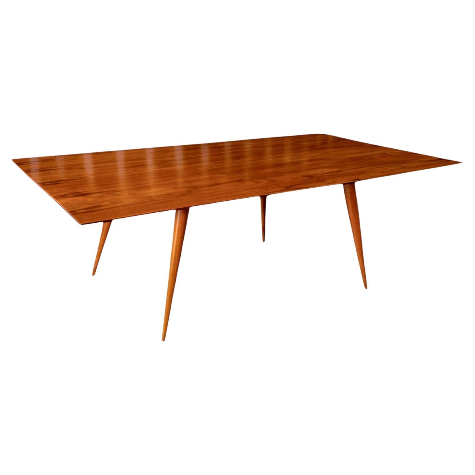 Mid Century Modern Dining Table in Caviuna, Ernesto Hauner for Mobilinea, 1950s
