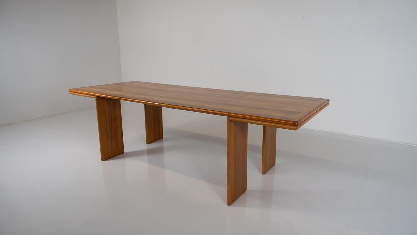 Mid-Century Modern Dining Table in the style of Mario Marenco, Italy, 1980s For Sale 3