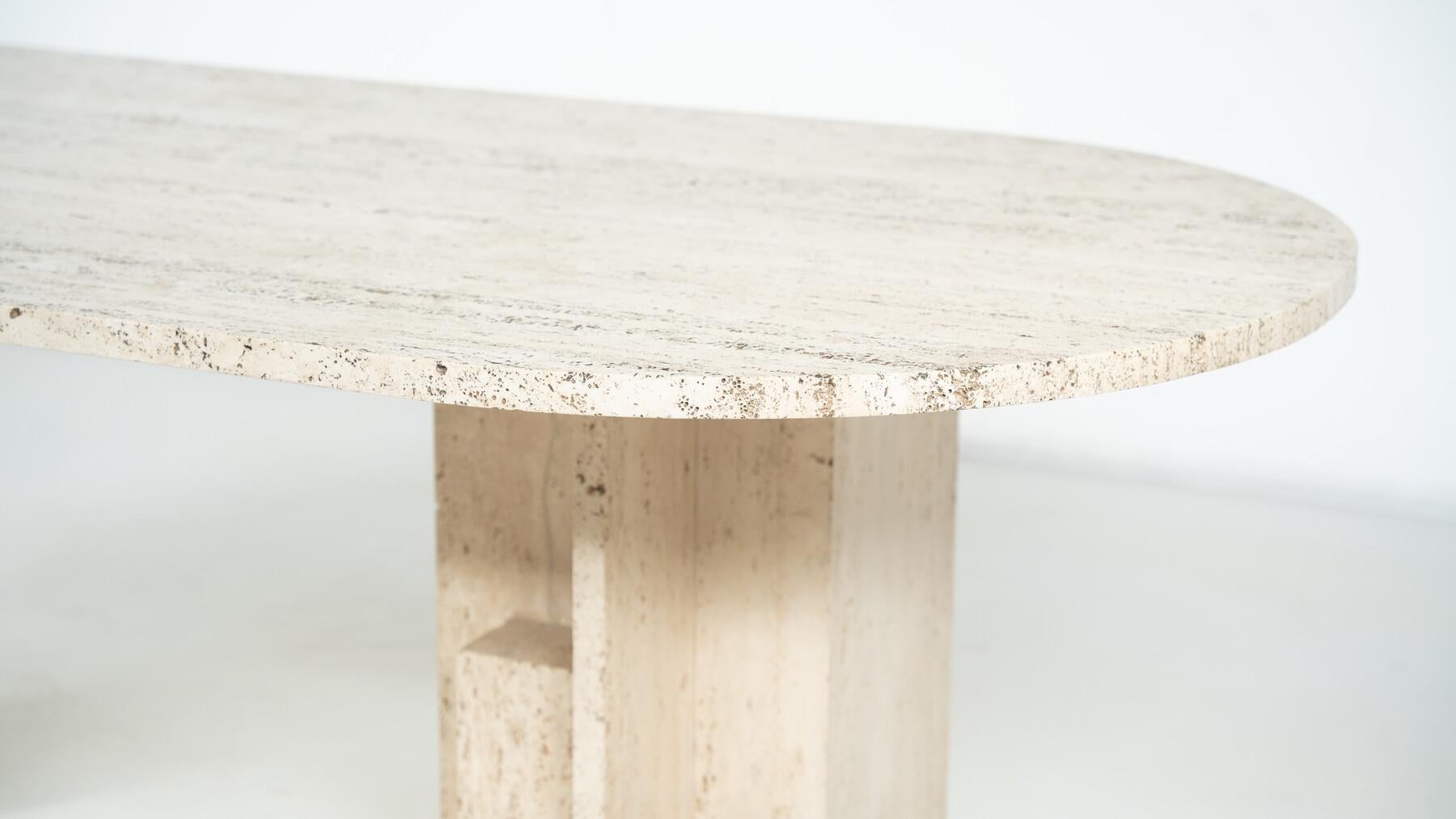20th Century Mid-Century Modern Dining Table in the style of Willy Ballez, 1970s For Sale