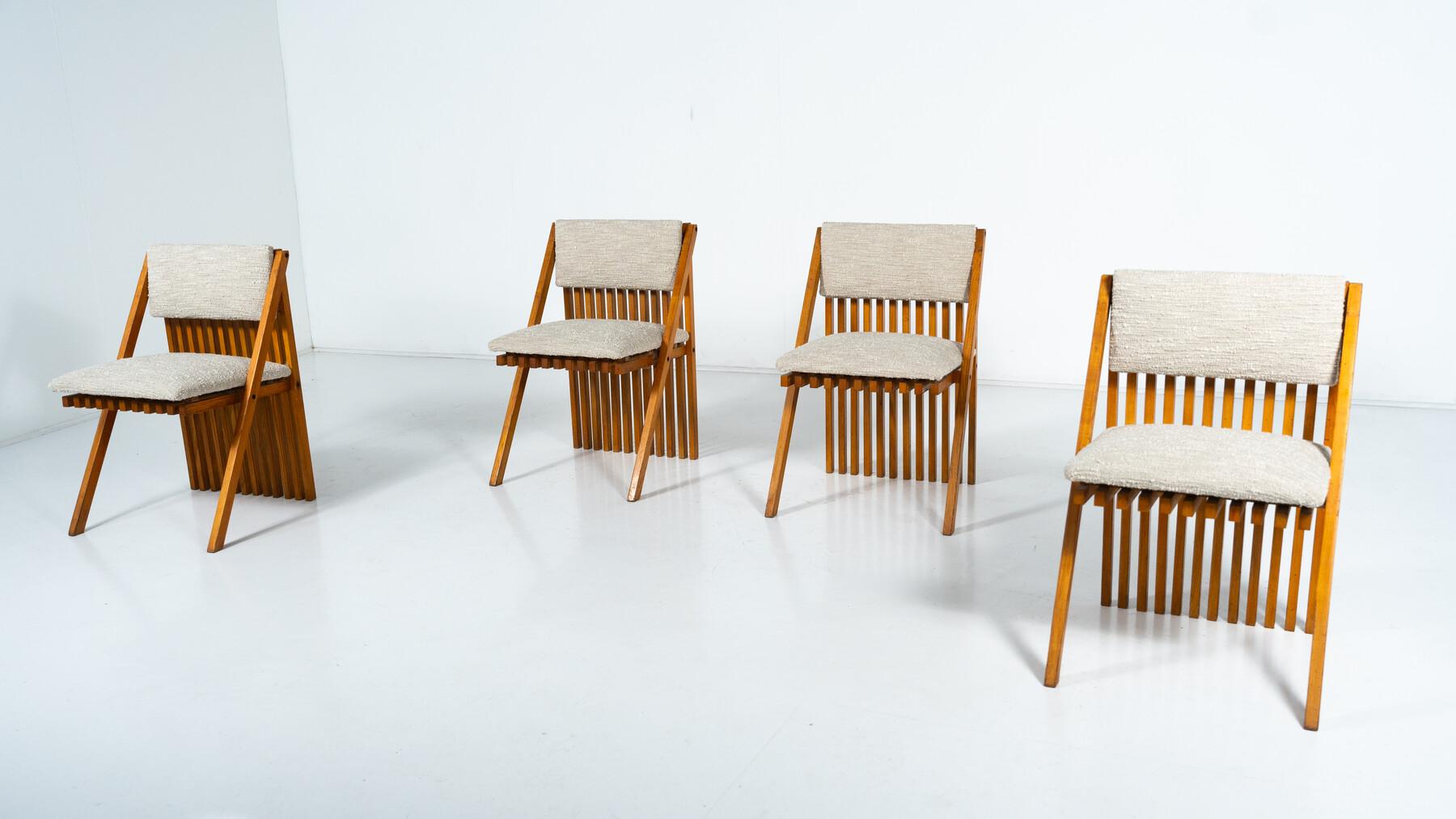 Ensemble de tables à manger modernes du milieu du siècle Millepiedi de Tito Pinori, 1970 en vente 2