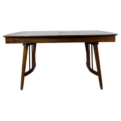 Vintage Mid Century Modern Dining Table with Unique Base