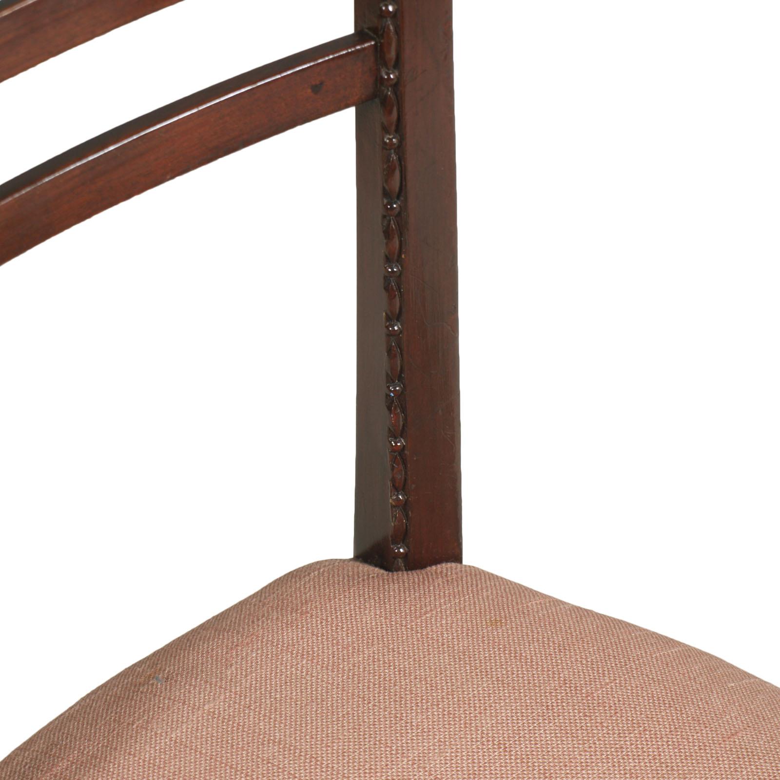 Table et chaises de Paolo Buffa de Cantù en acajou, Modernité du milieu du siècle dernier en vente 12