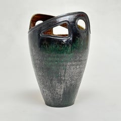 Jarrones Dinosaurio modernos de mediados de siglo de Accolay Pottery, Francia, 1960