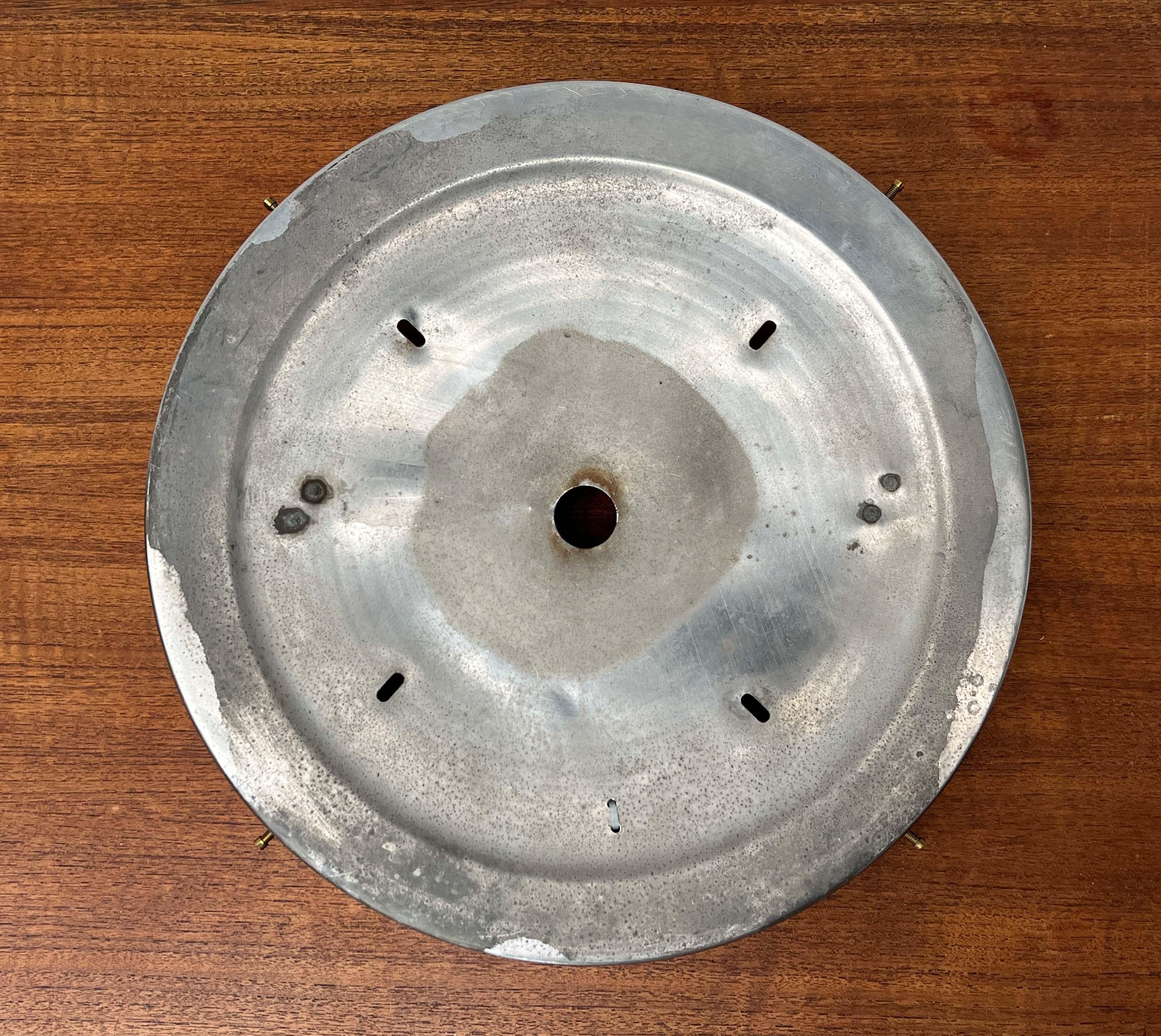 Mid-Century Modern Dome Flush Mount from Finland in the Style of Paavo Tynell in vendita 13