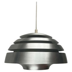 Mid-Century Modern Dome Pendant Lamp attributed to Hans Agne Jakobsson, 1960s