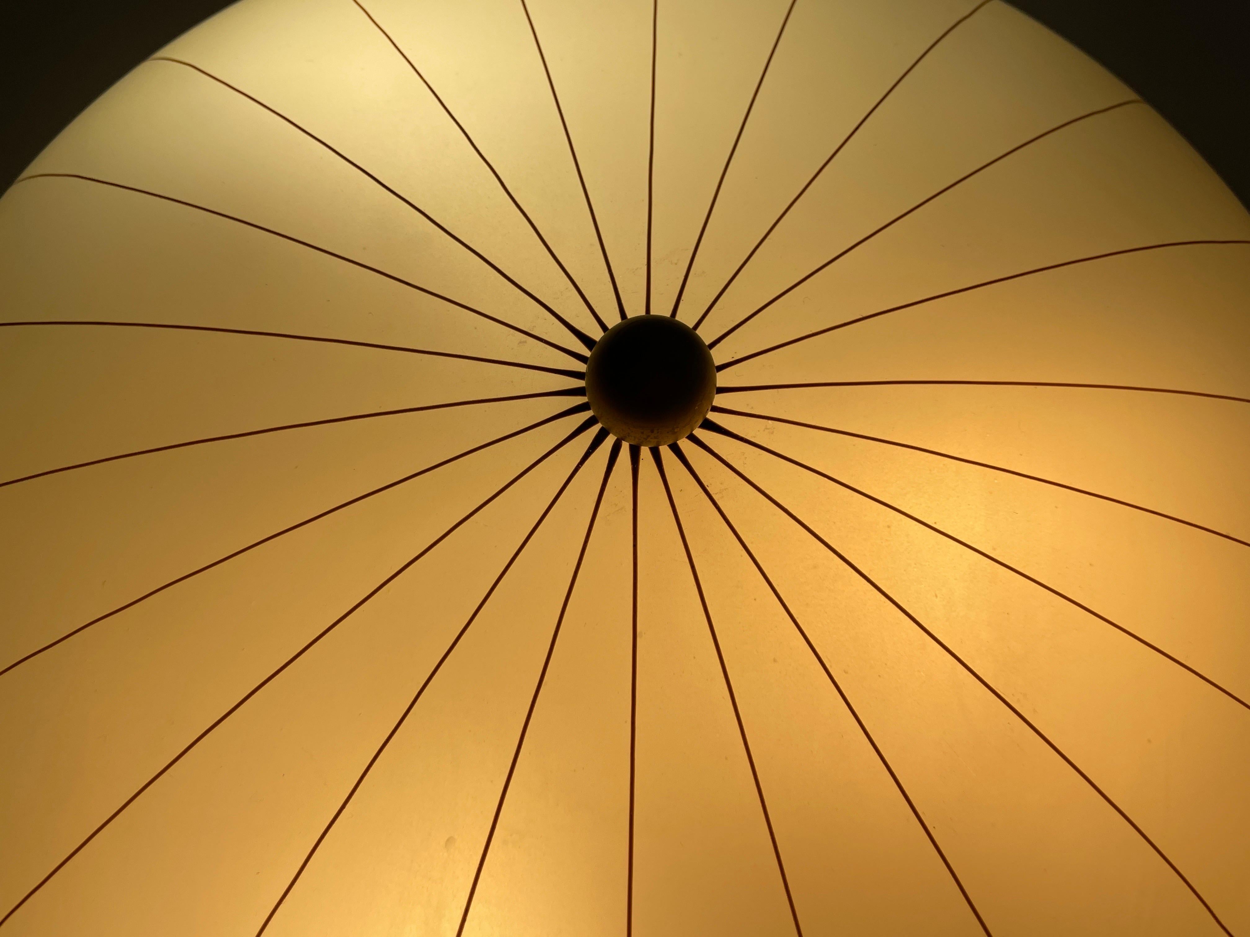 Mid-century Modern Dome-shaped Glass Flush Mount Light by Doria, 1960s, Germany For Sale 11