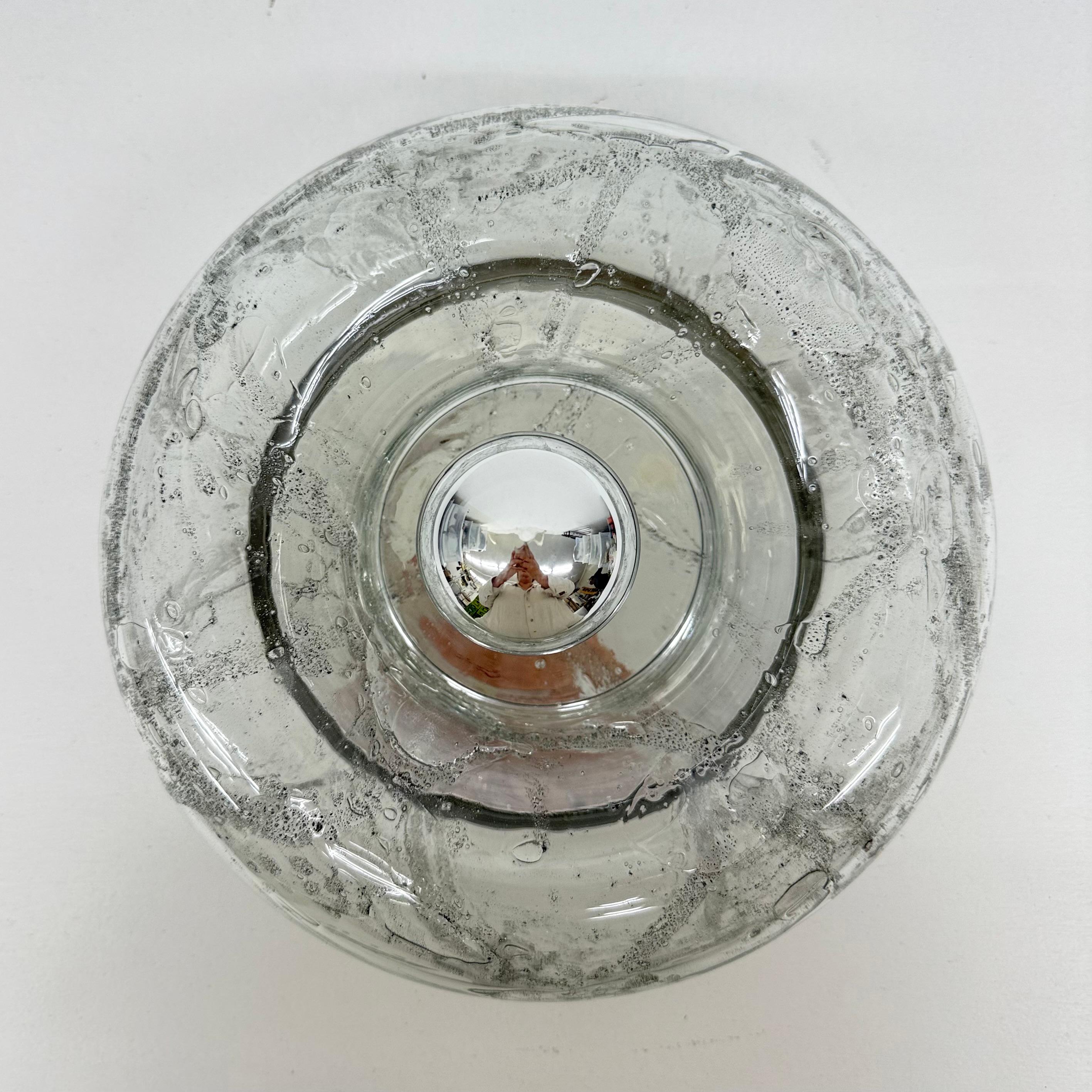 Mid-Century Modern Donut Wall or Ceiling Lamps by Doria 1960s For Sale 6