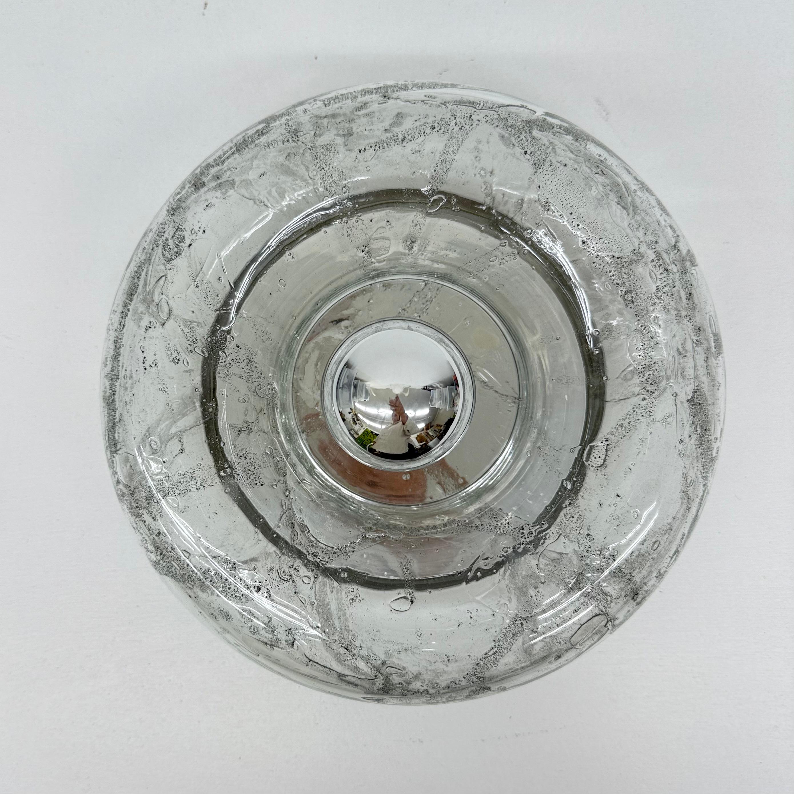 Mid-Century Modern Donut Wall or Ceiling Lamps by Doria 1960s For Sale 7