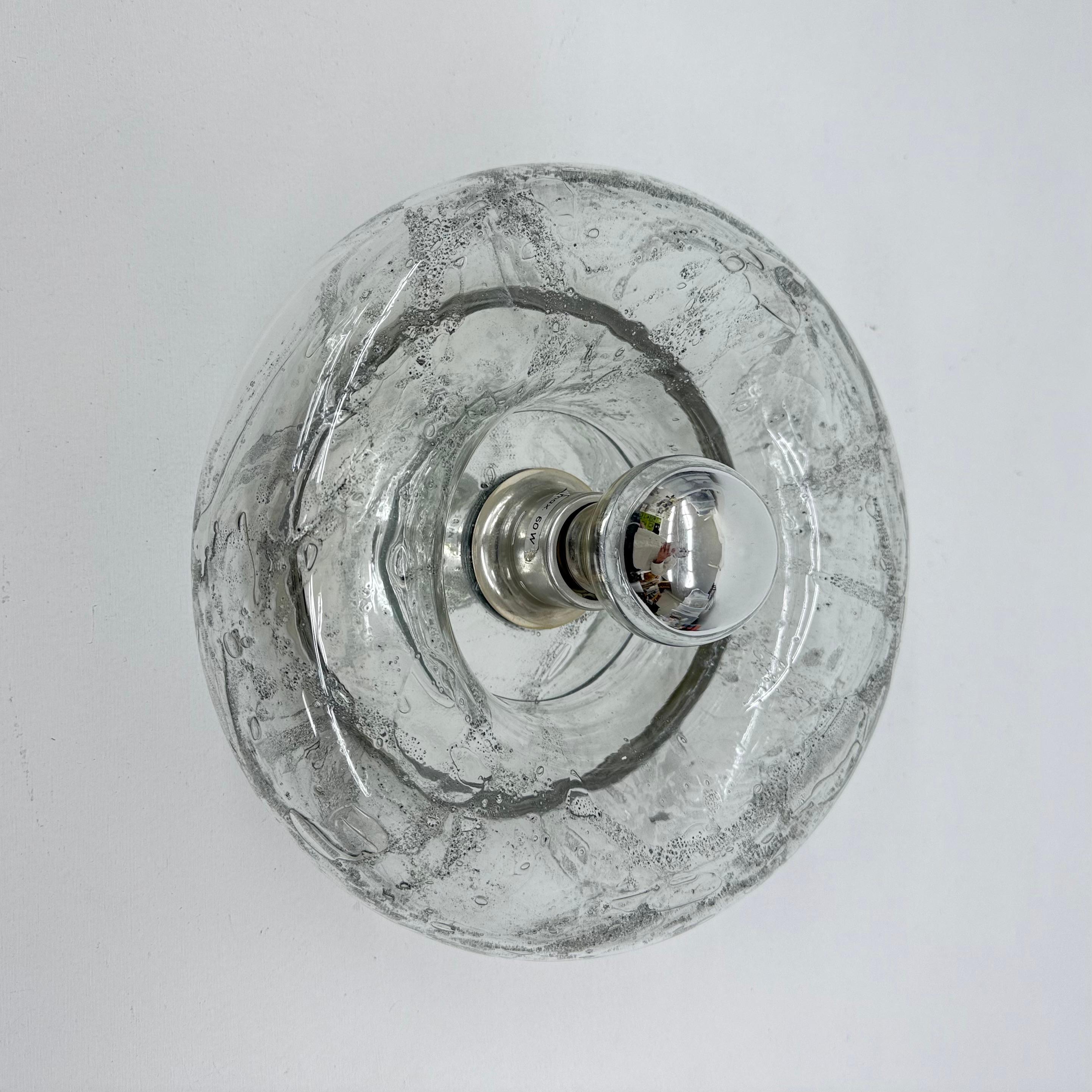 Mid-Century Modern Donut Wall or Ceiling Lamps by Doria 1960s For Sale 14