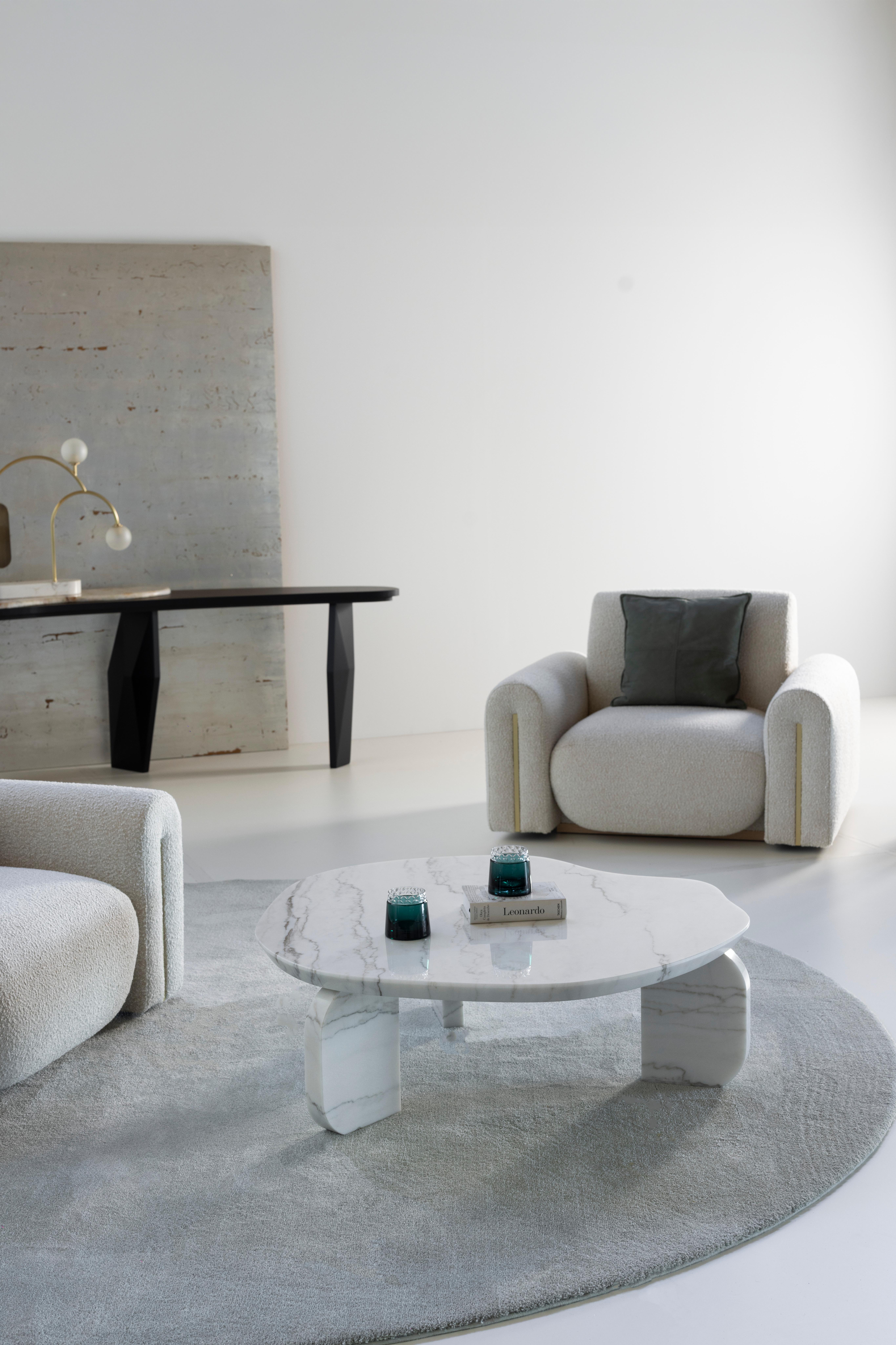 Moderne Dornes-Couchtische aus der Mitte des Jahrhunderts, Eichenwurzel, handgefertigt von Greenapple im Angebot 5