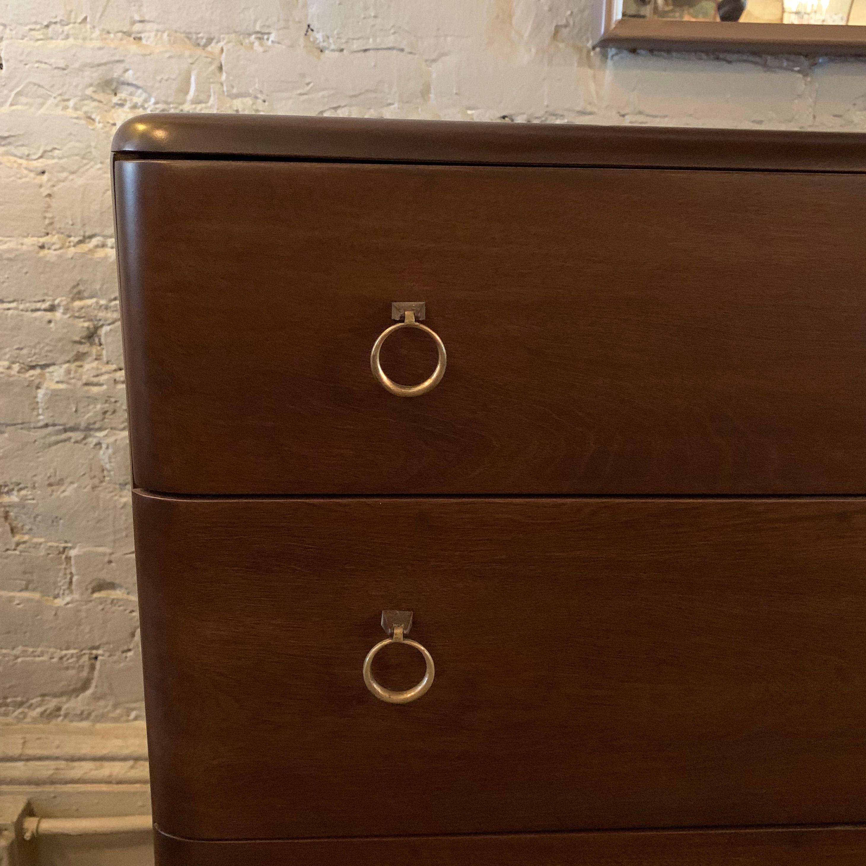 Mid-Century Modern Double Dresser by Heywood Wakefield 5