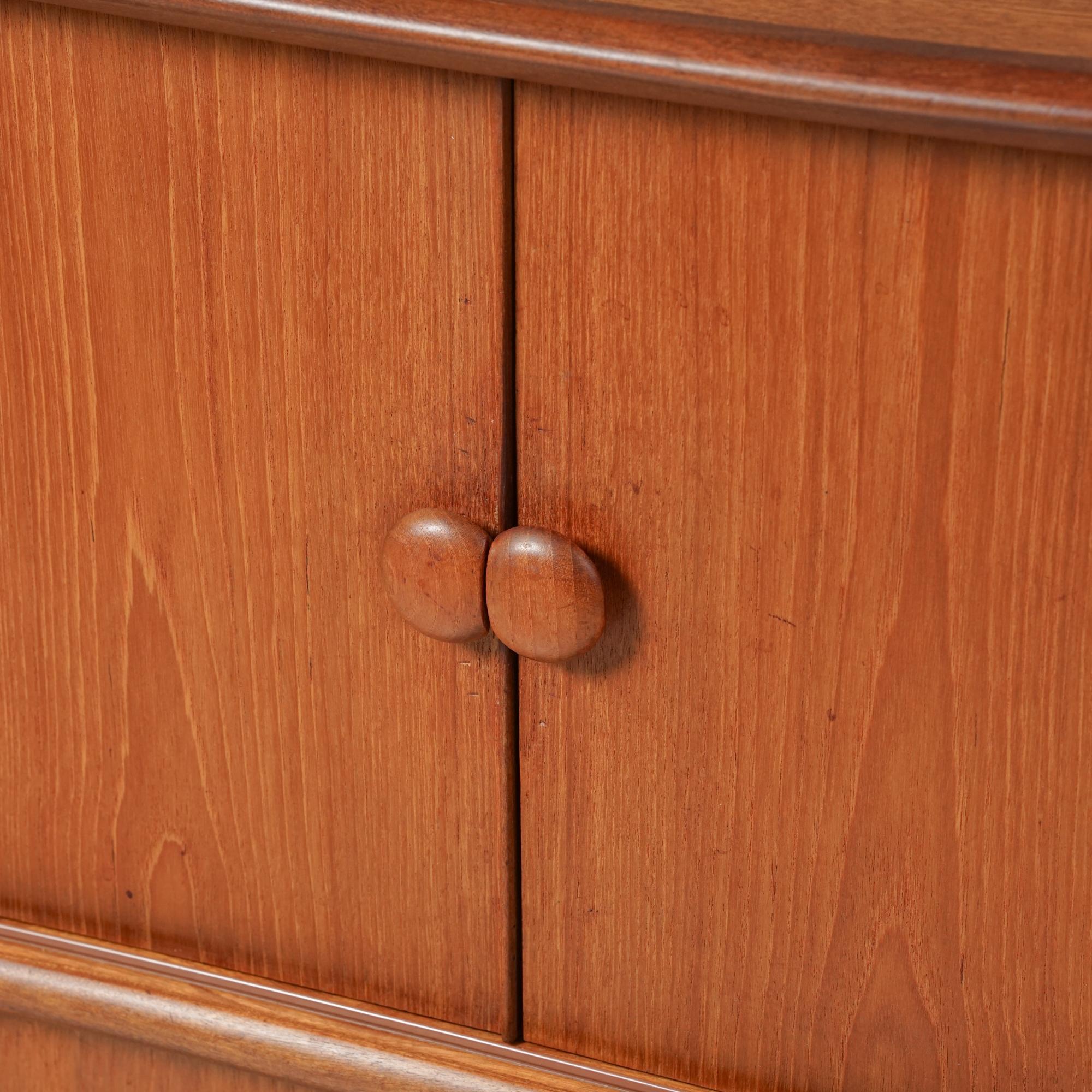 Mid-Century Modern Double Sideboard, Denmark, 1960s im Zustand „Gut“ im Angebot in Helsinki, Uusimaa