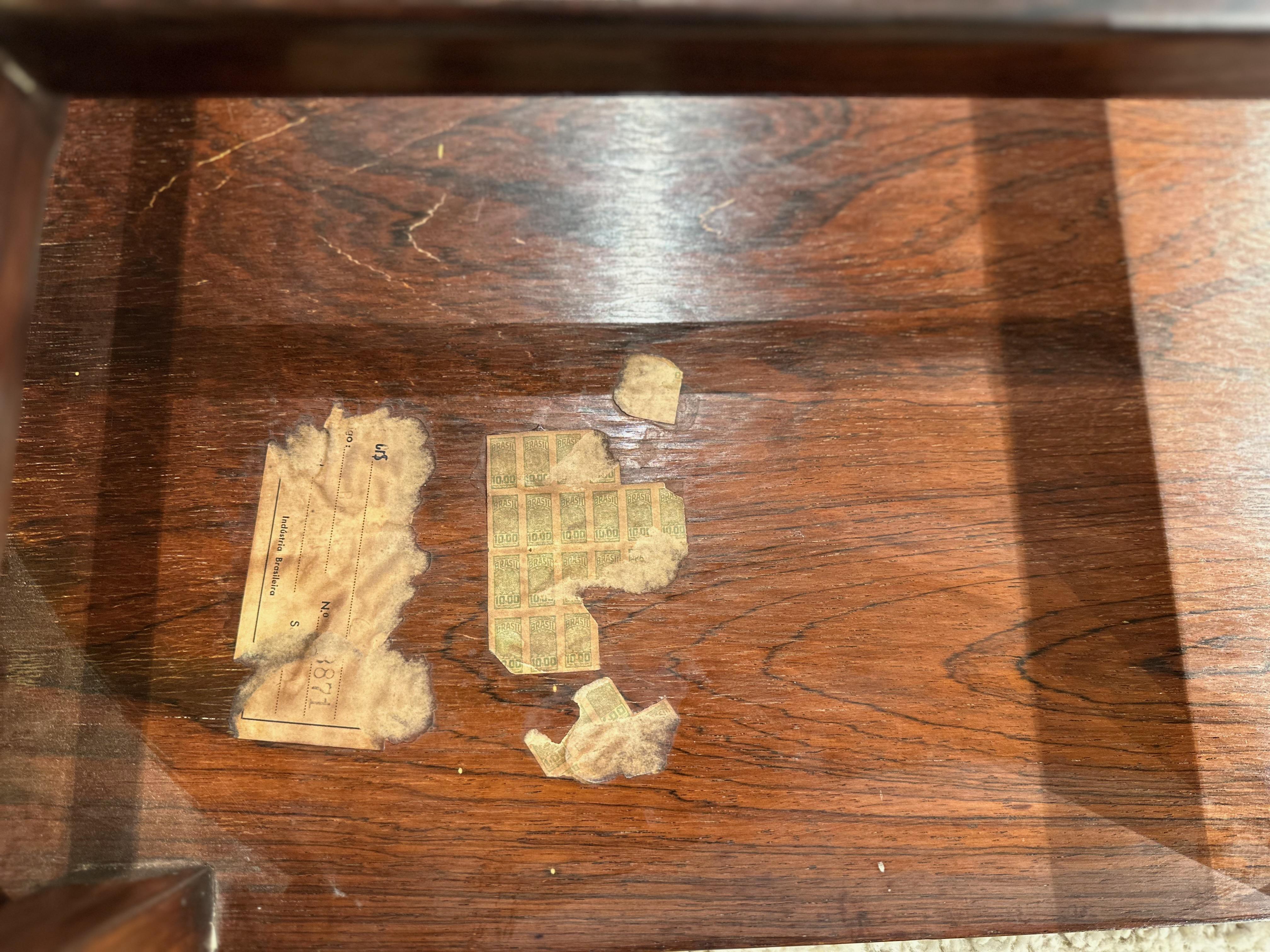 Mid-Century Modern Dresser and Stool in Hardwood, by Carlo Hauner, Brazil For Sale 5