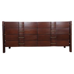 Mid Century Modern Dresser by Edmond J. Spence for Industria Mueblera, c1950s