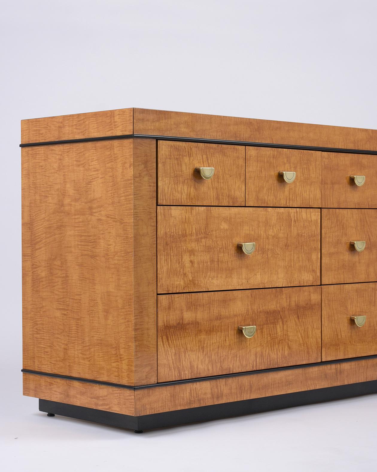 Late 20th Century 1970's Mid-Century Modern Lacquered Dresser