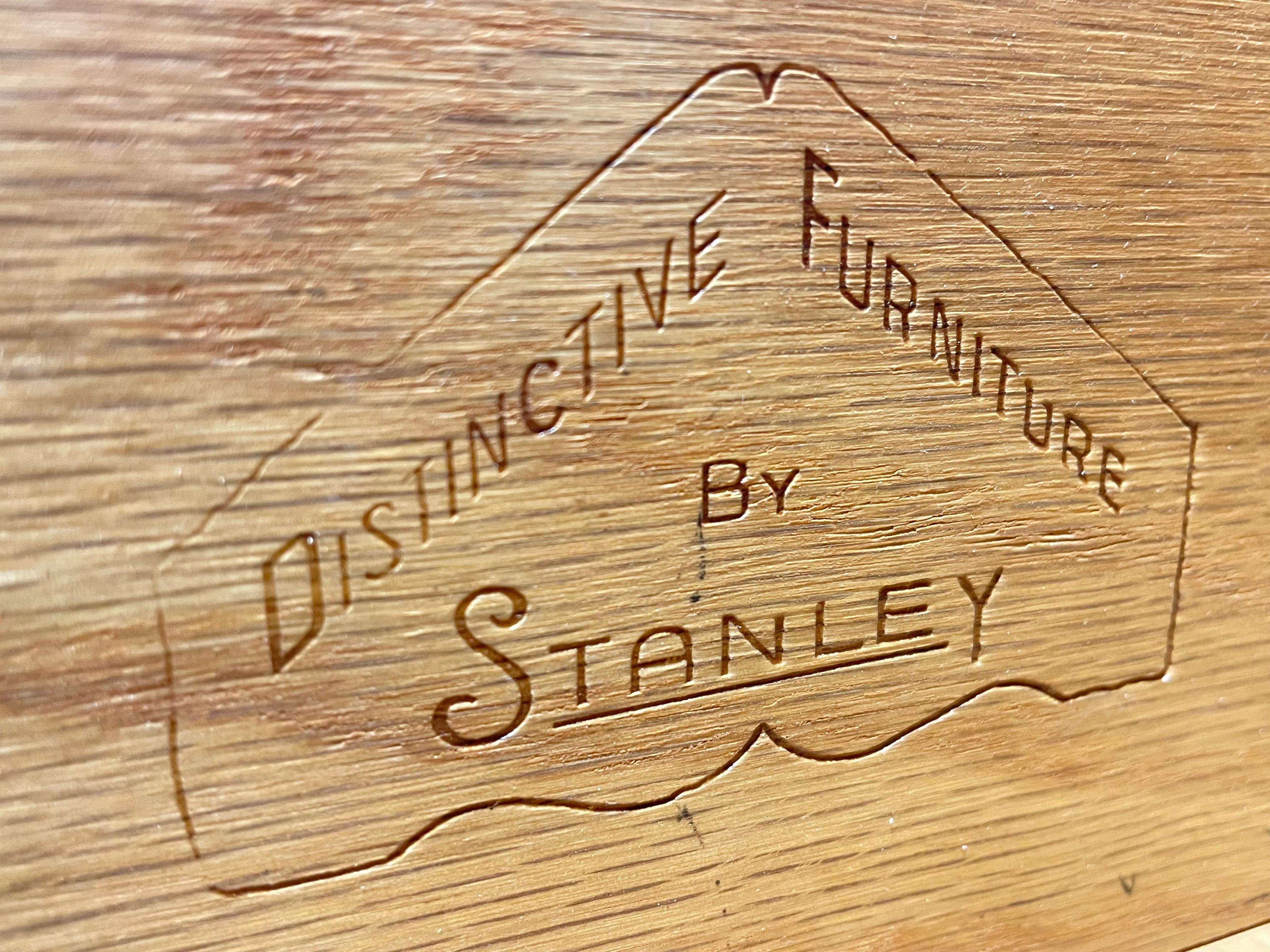 Mid Century MODERN DRESSER Highboy by Stanley Furniture, c. 1960's For Sale 6