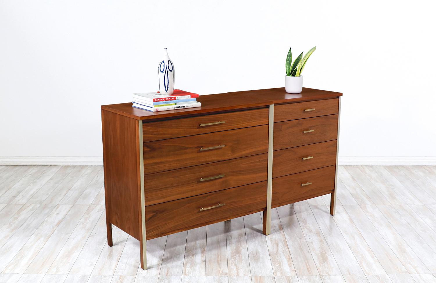 Mid-20th Century Mid-Century Modern Dresser Set with Vanity by Paul McCobb for Calvin Furniture