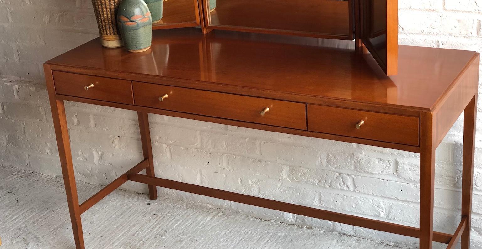 Mid-Century Modern Dressing Table by Loughborough Furniture for Heals, 1960 In Good Condition In Richmond, Surrey
