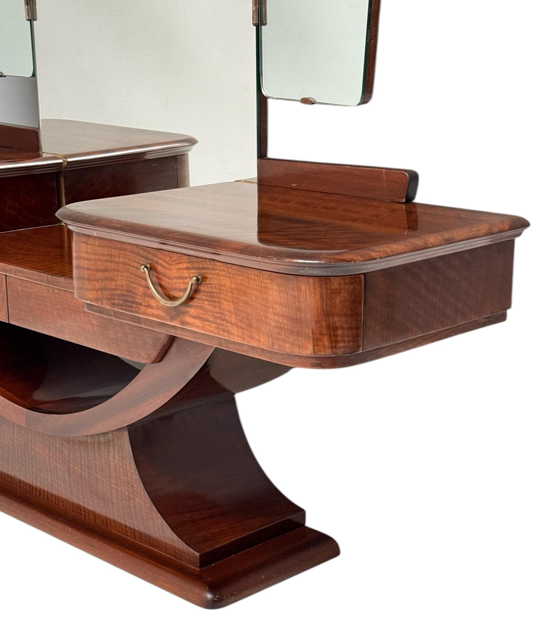 Mid-Century Modern Dressing Table or Vanity by A.A Patijn for Zijlstra, 1960s For Sale 4