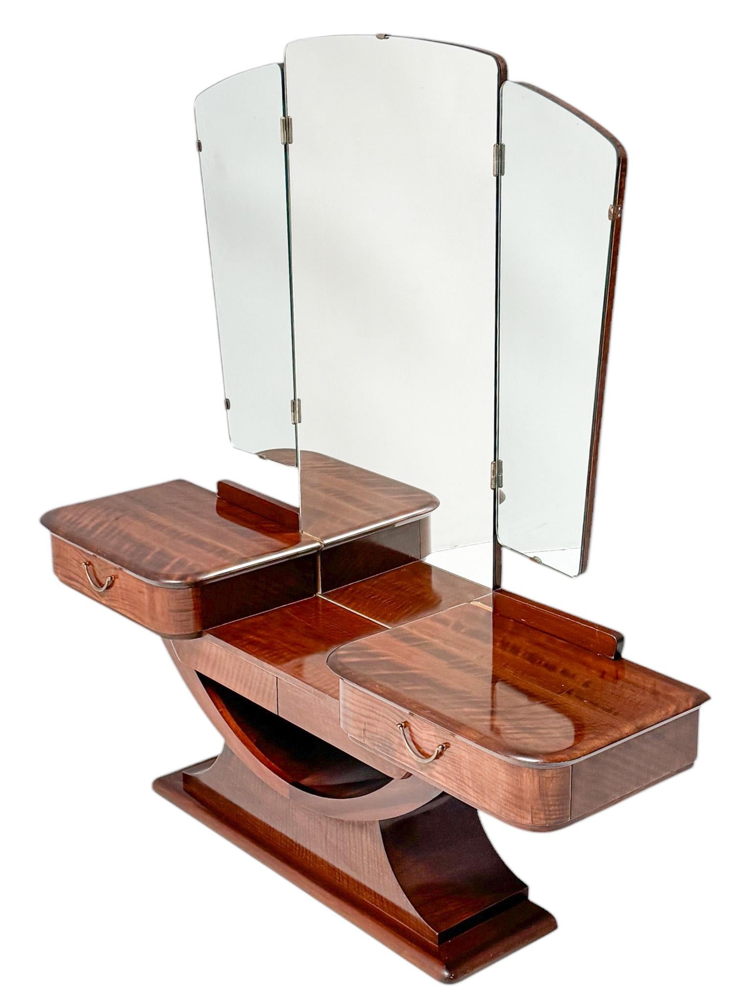 Mid-Century Modern Dressing Table or Vanity by A.A Patijn for Zijlstra, 1960s In Good Condition For Sale In Amsterdam, NL