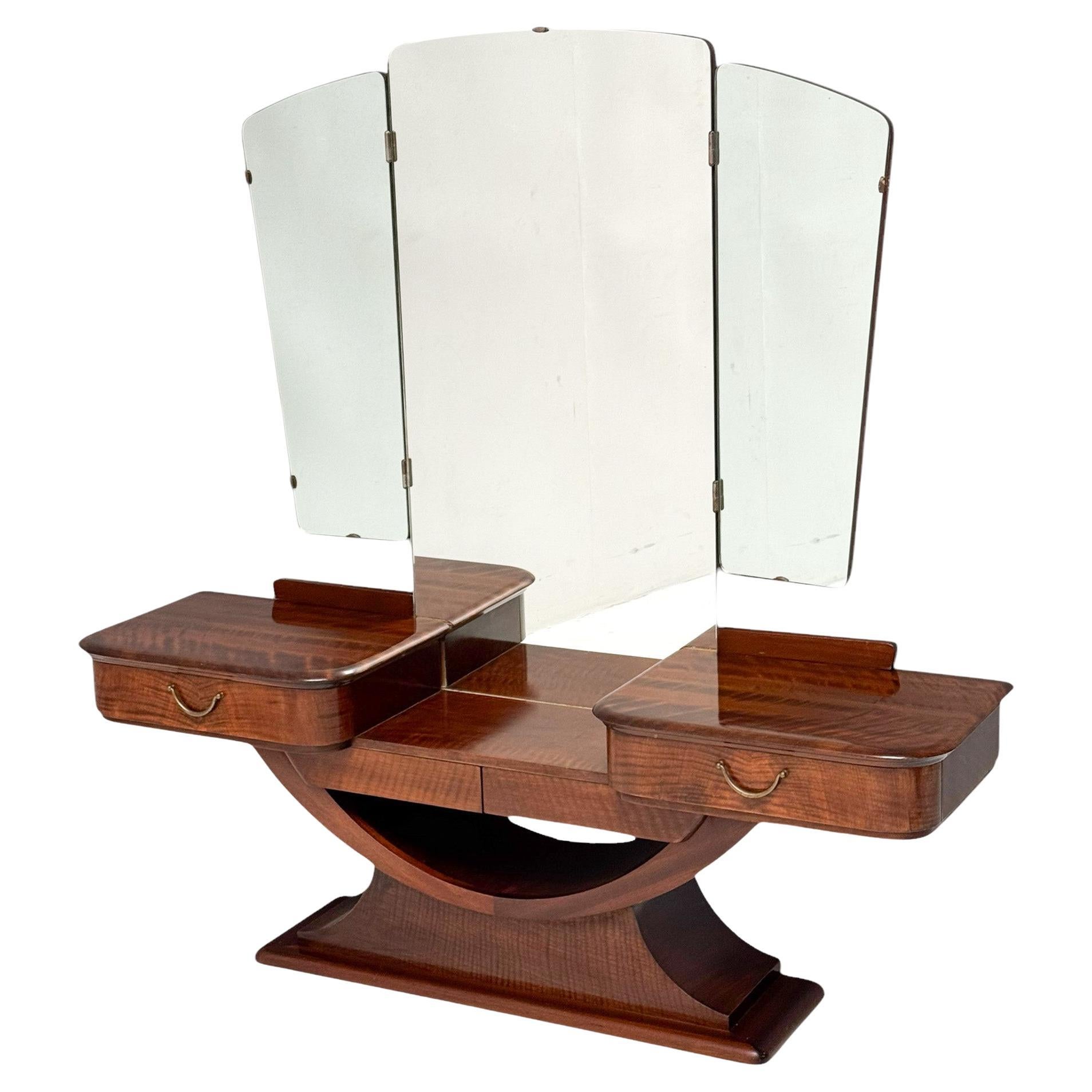 Mid-Century Modern Dressing Table or Vanity by A.A Patijn for Zijlstra, 1960s