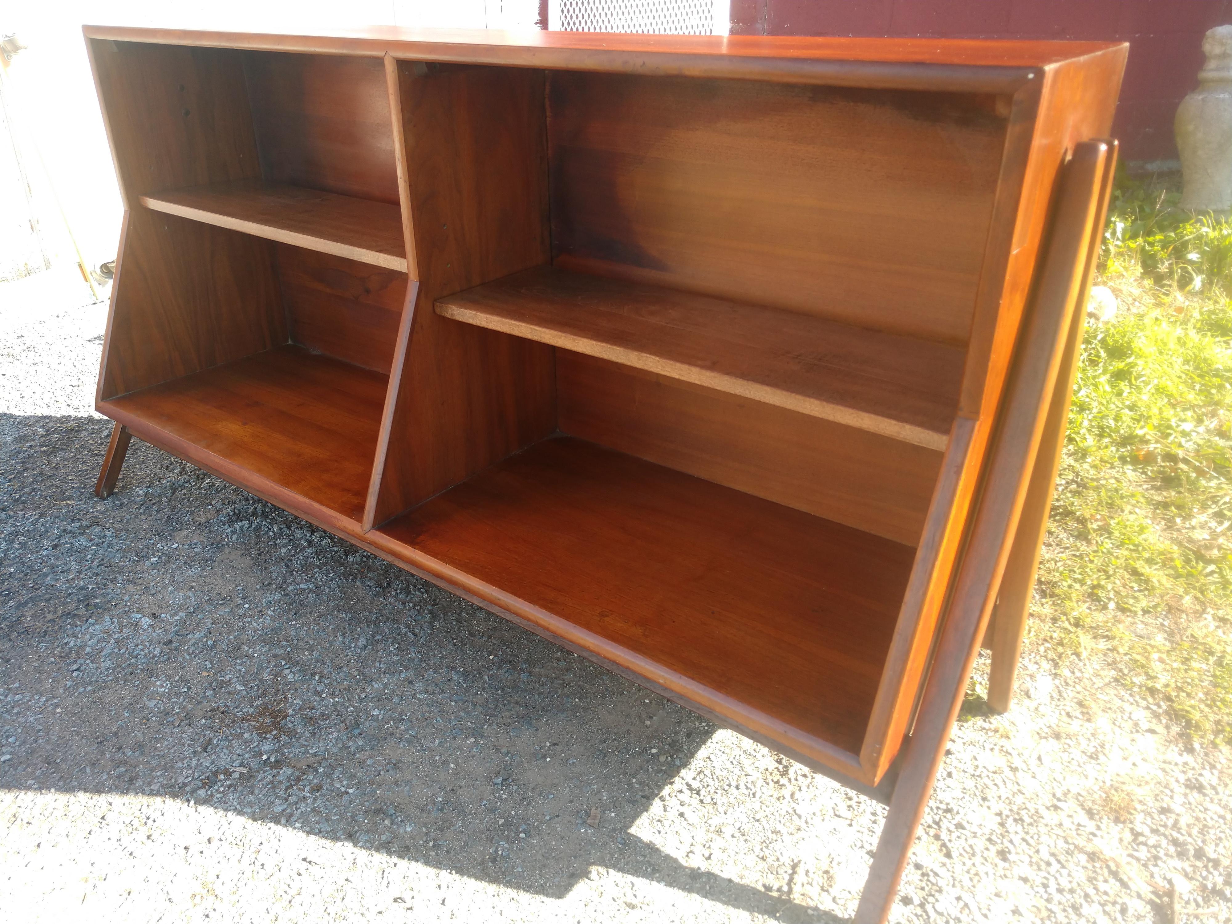 Stained Mid-Century Modern Drexel Declaration Bookcase by Kipp Stewart