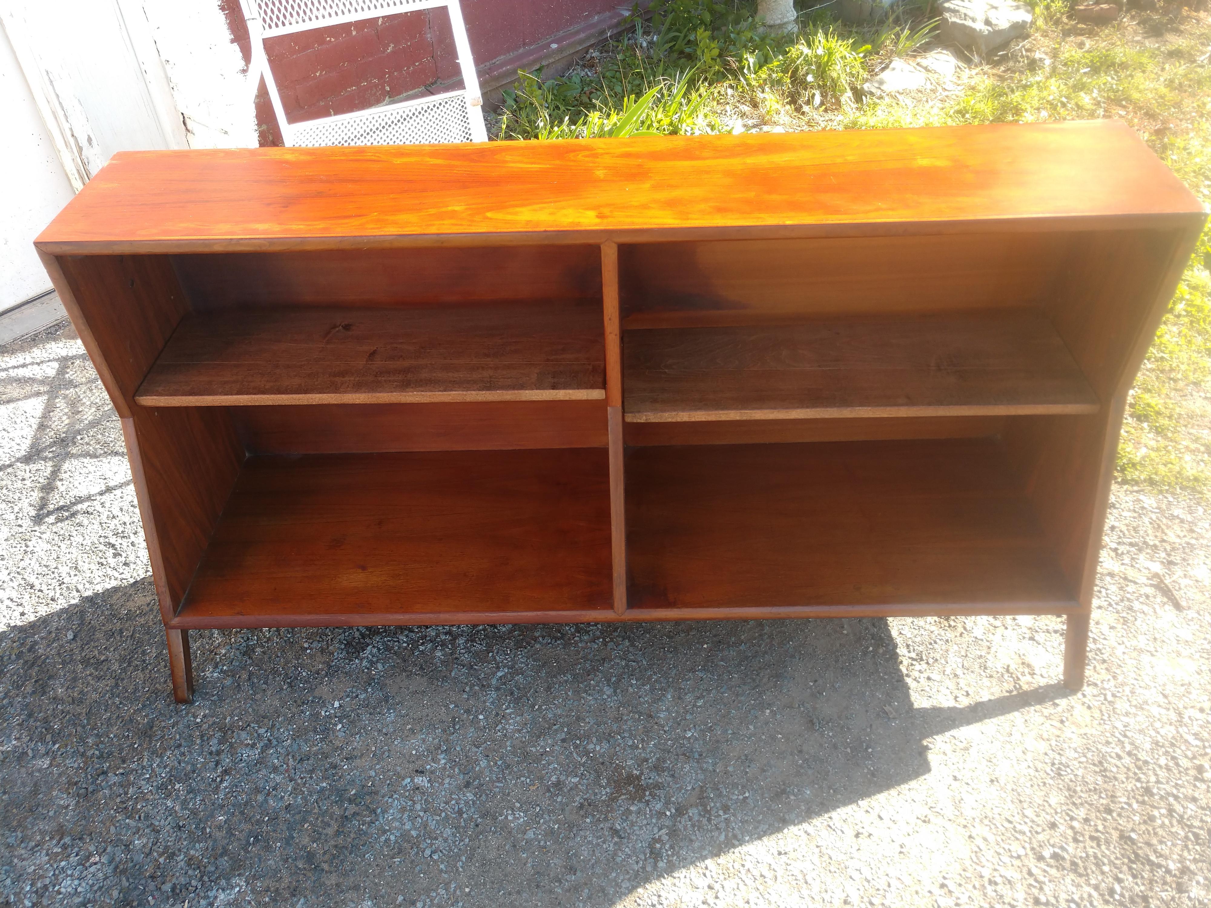 Mid-Century Modern Drexel Declaration Bookcase by Kipp Stewart In Good Condition In Port Jervis, NY