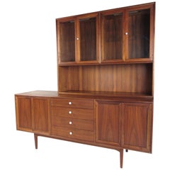 Retro Mid-Century Modern Drexel Declaration China Cabinet