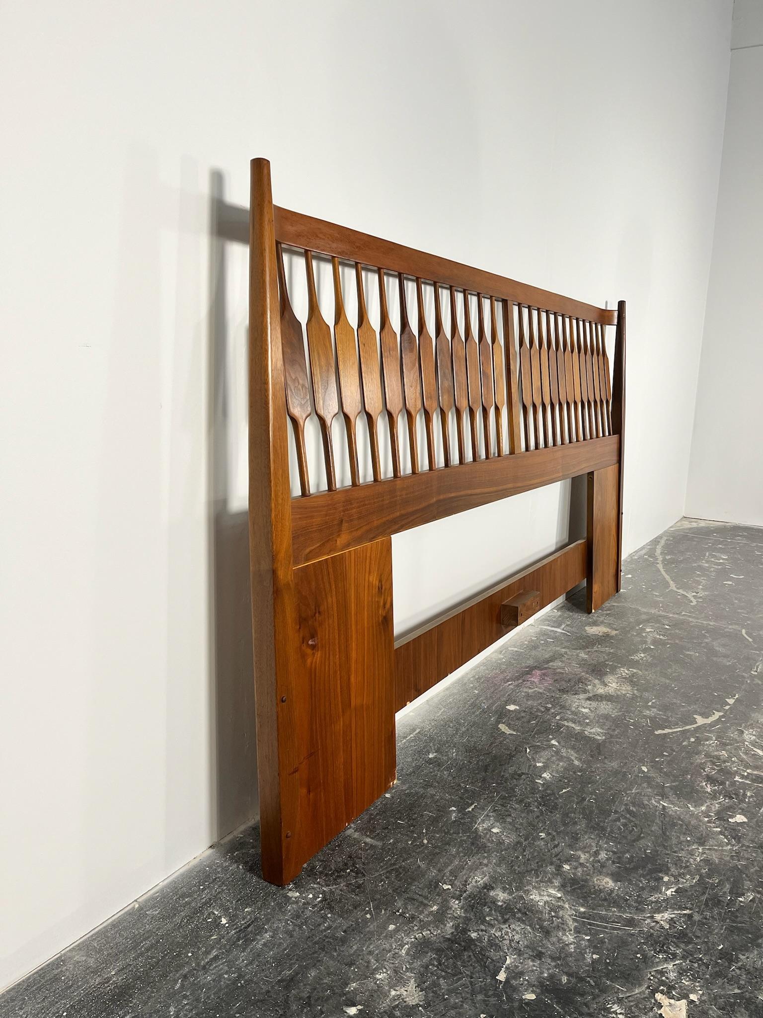 Mid-20th Century Mid Century Modern Drexel Declaration King Headboard