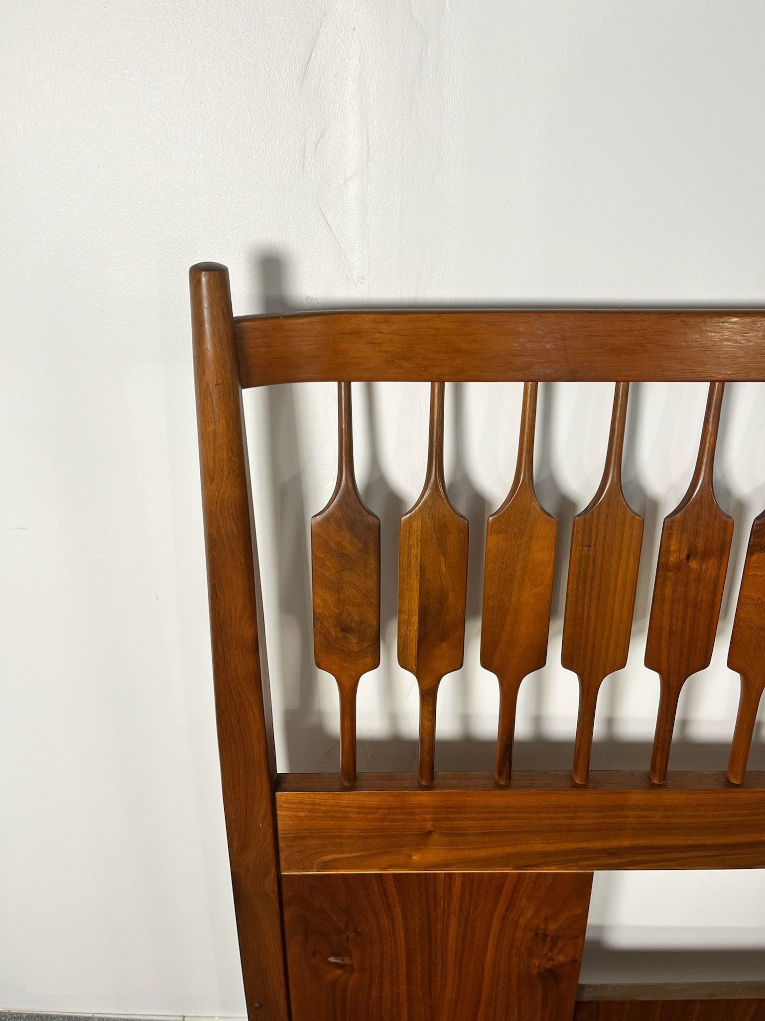 Mid Century Modern Drexel Declaration King Headboard 1