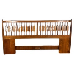 Mid Century Modern Drexel Declaration King Headboard