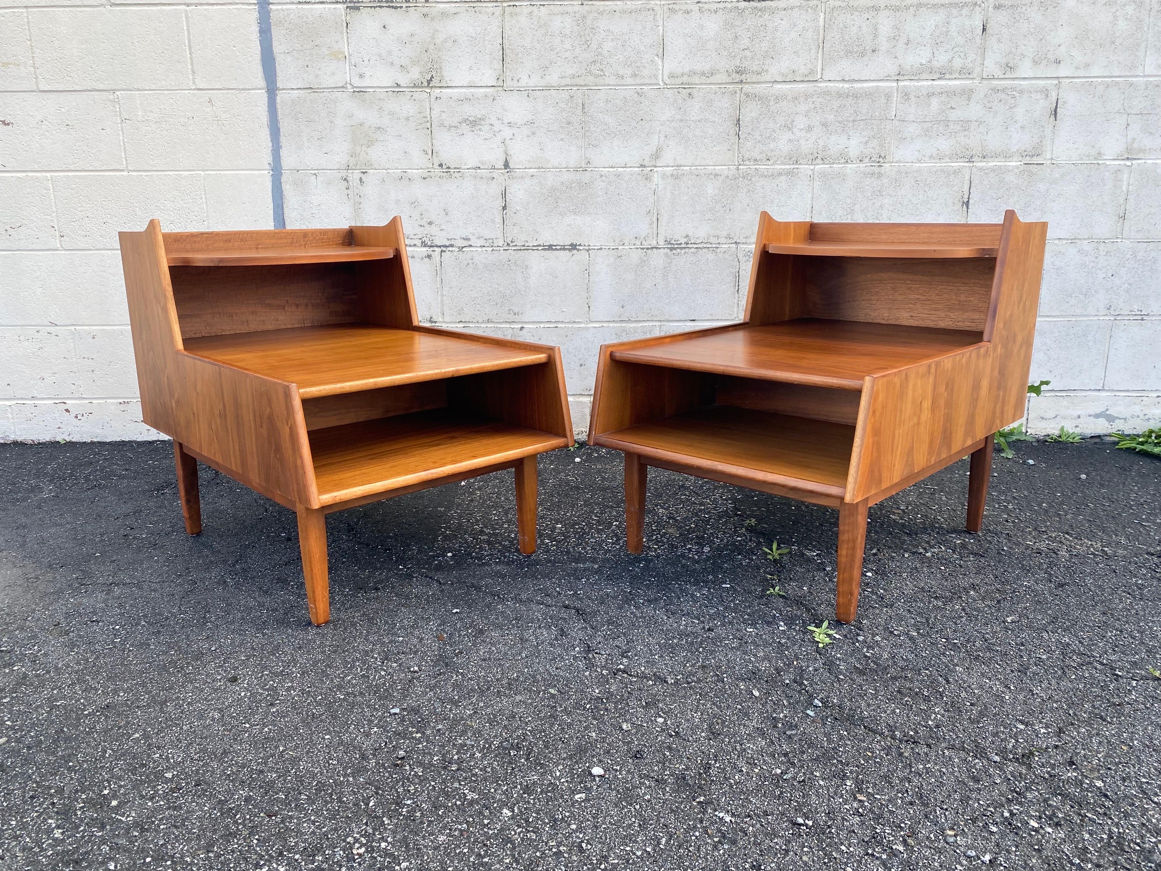 Mid-Century Modern Drexel Declaration Side Tables, a Pair For Sale 4