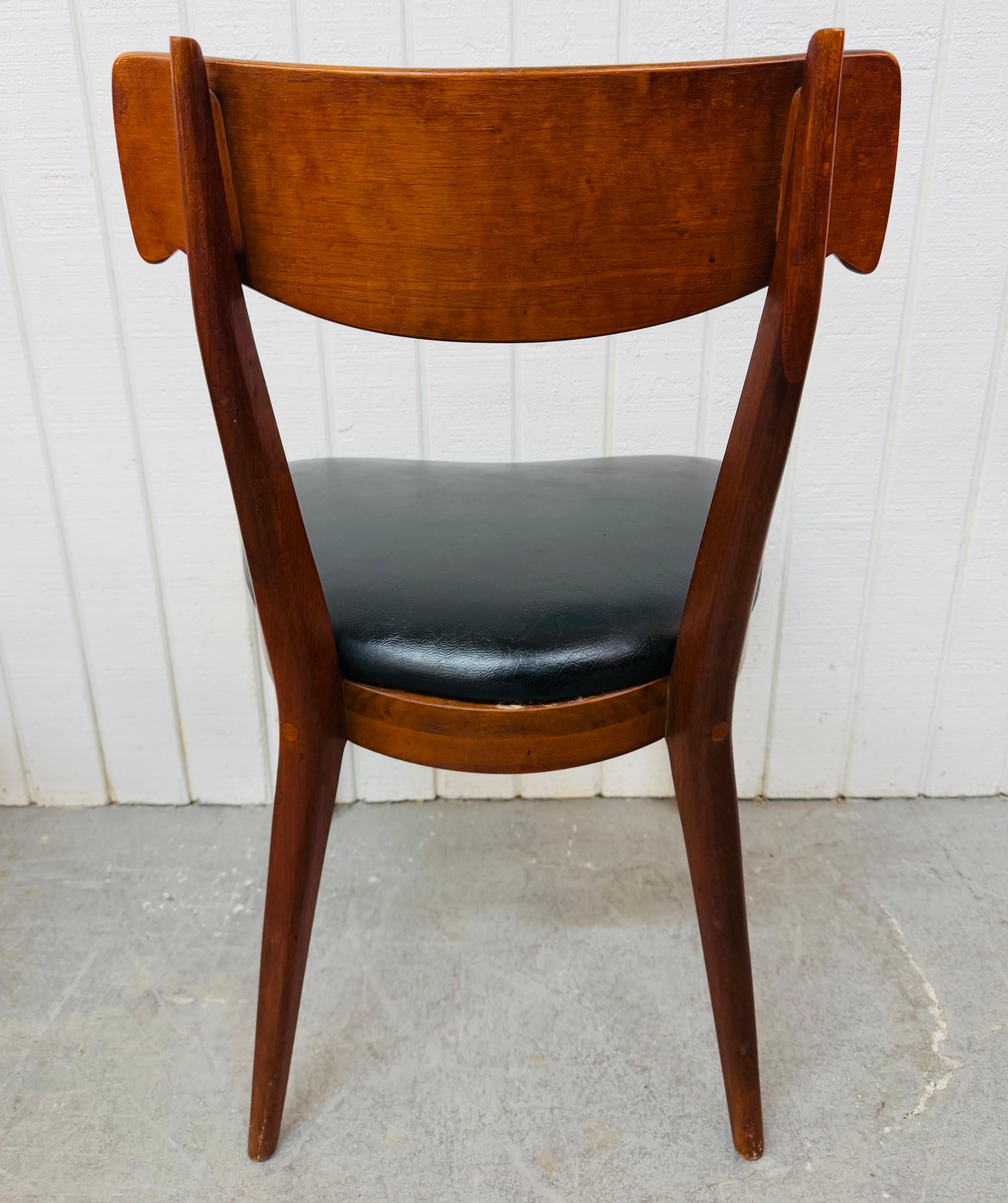 Mid-Century Modern Drexel Declaration Walnut Dining Chairs - Set of 6 3