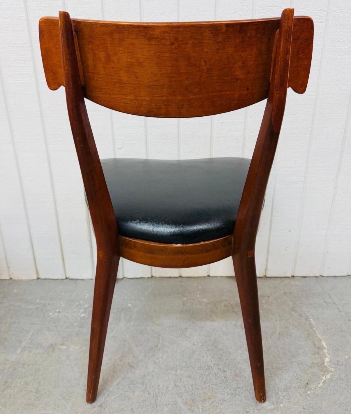 Mid-Century Modern Drexel Declaration Walnut Dining Chairs - Set of 6 For Sale 3