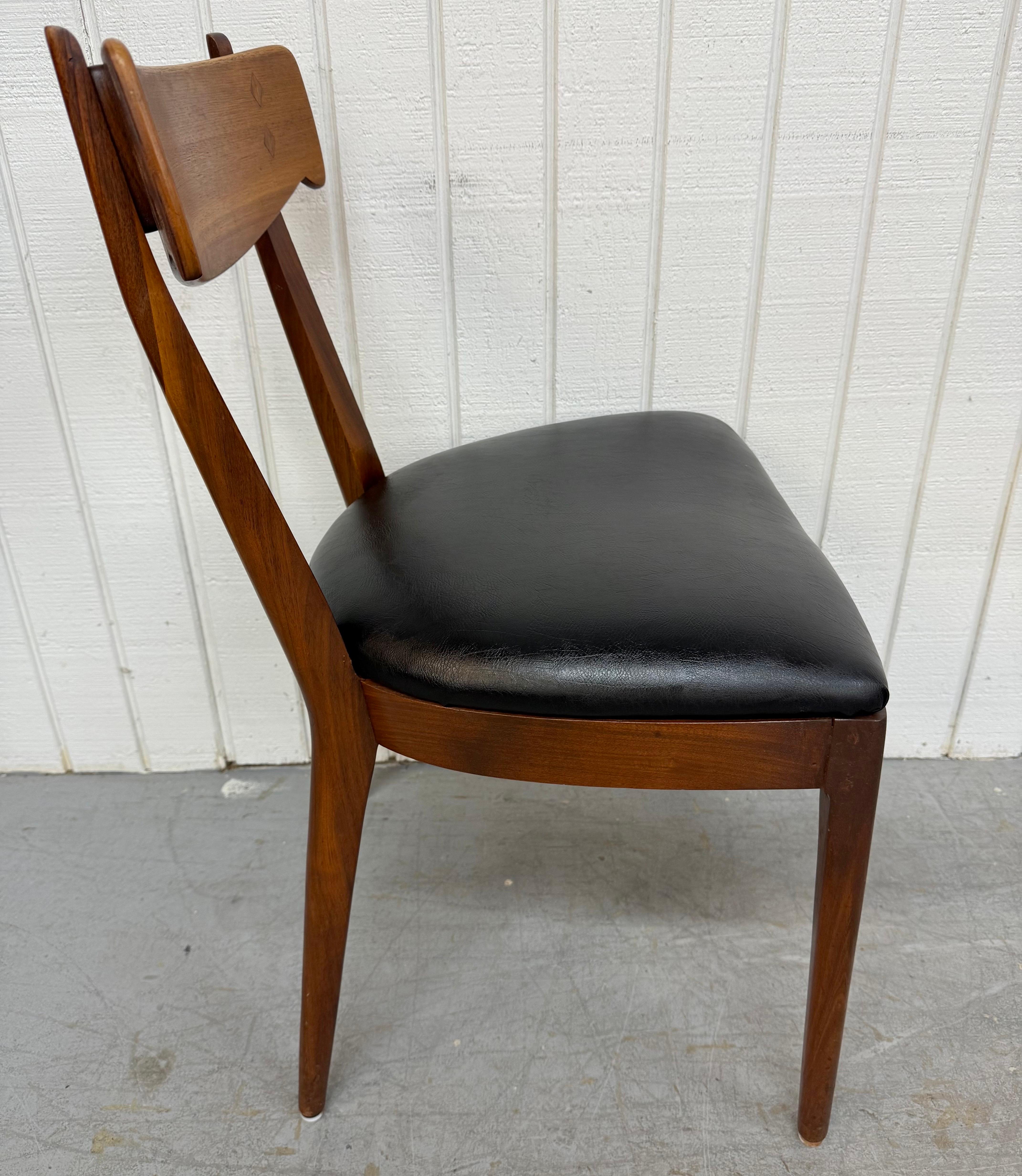 20th Century Mid-Century Modern Drexel Declaration Walnut Dining Chairs - Set of 8
