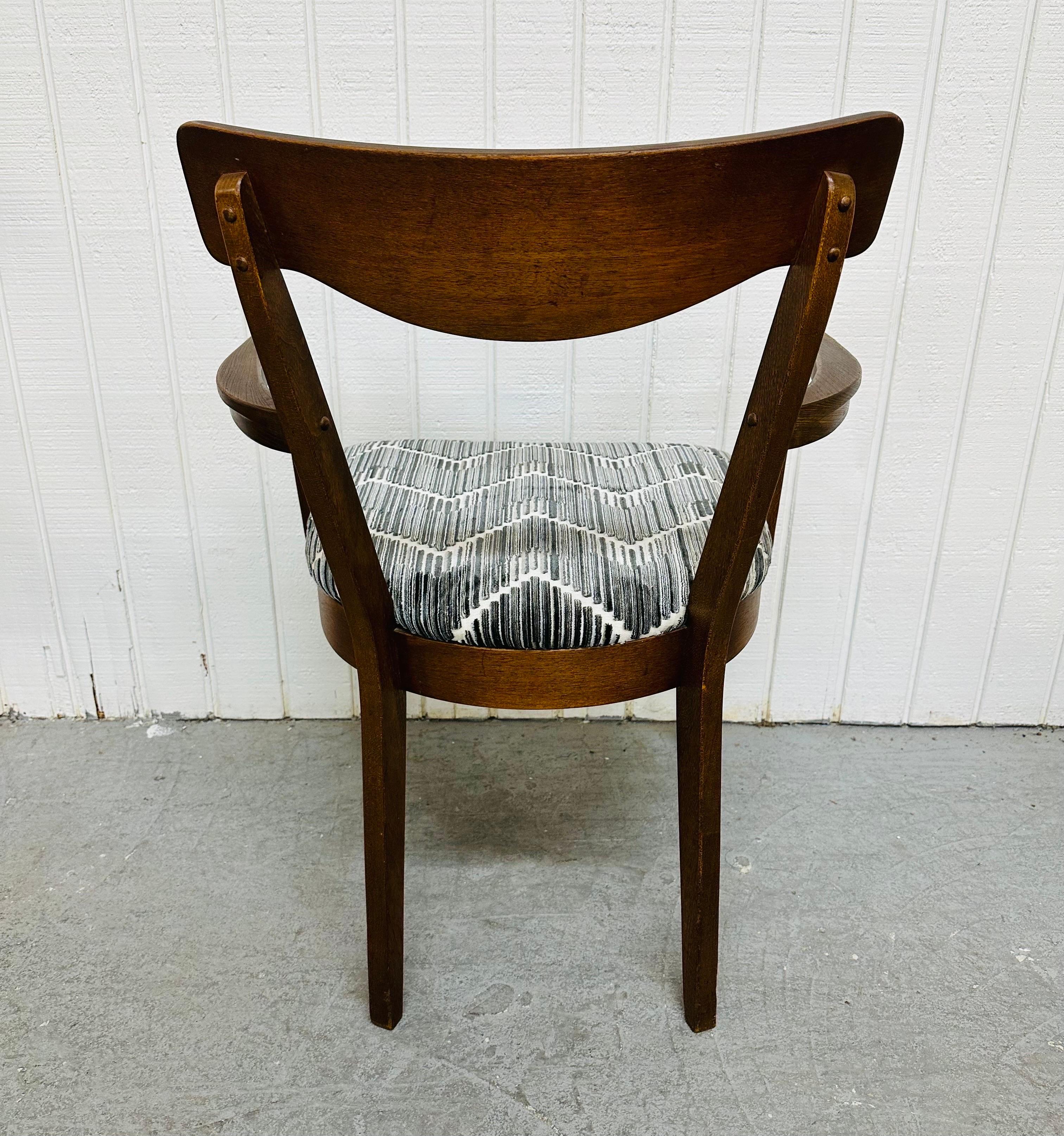 Mid-Century Modern Drexel Declaration Walnut Dining Chairs - Set of 8 1